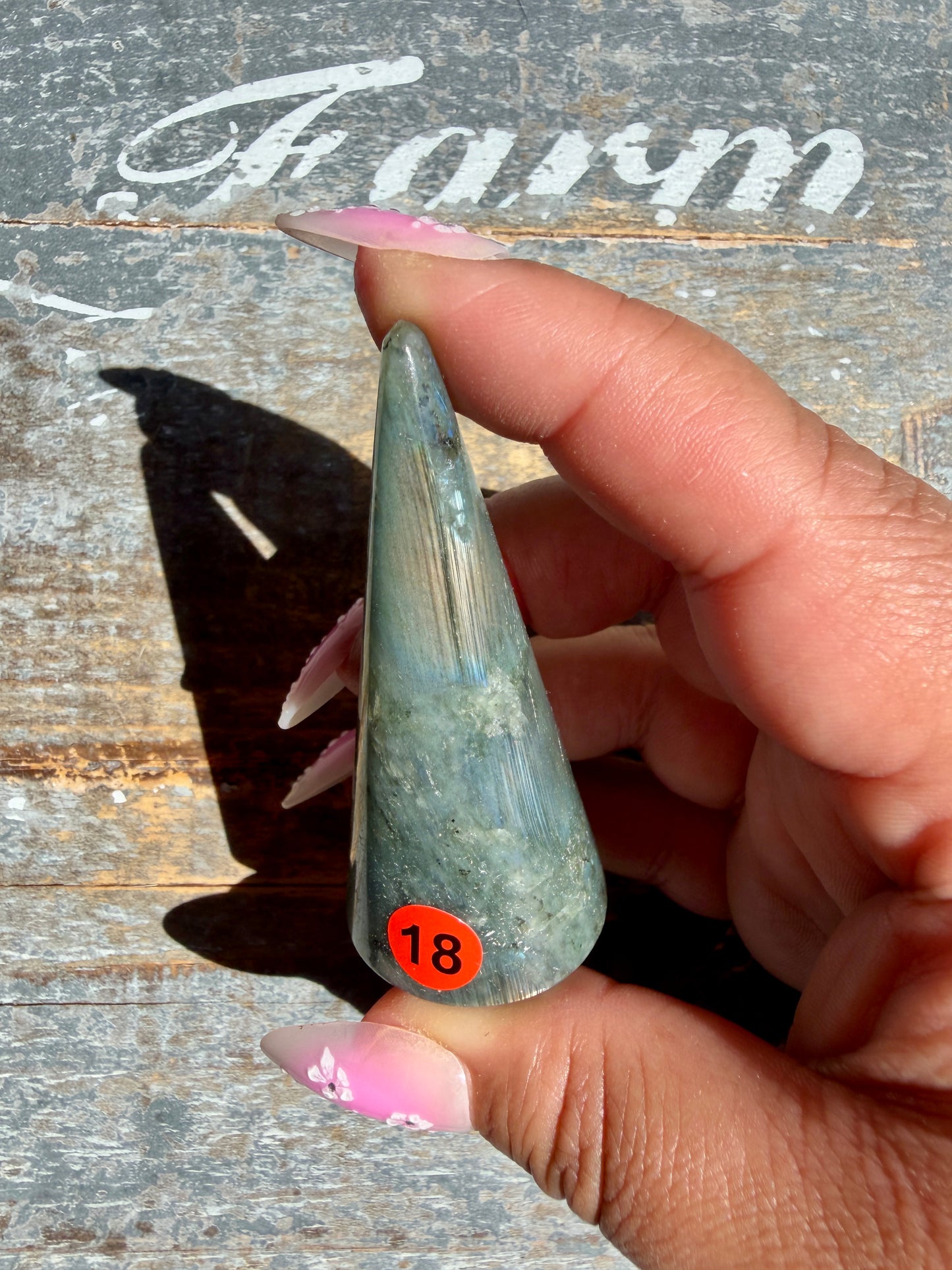 Gorgeous Labradorite Ring Holder | Opt 18