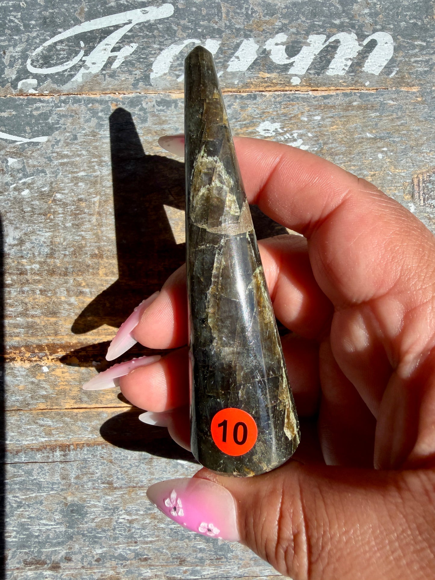 Gorgeous Labradorite Ring Holder | Opt 10