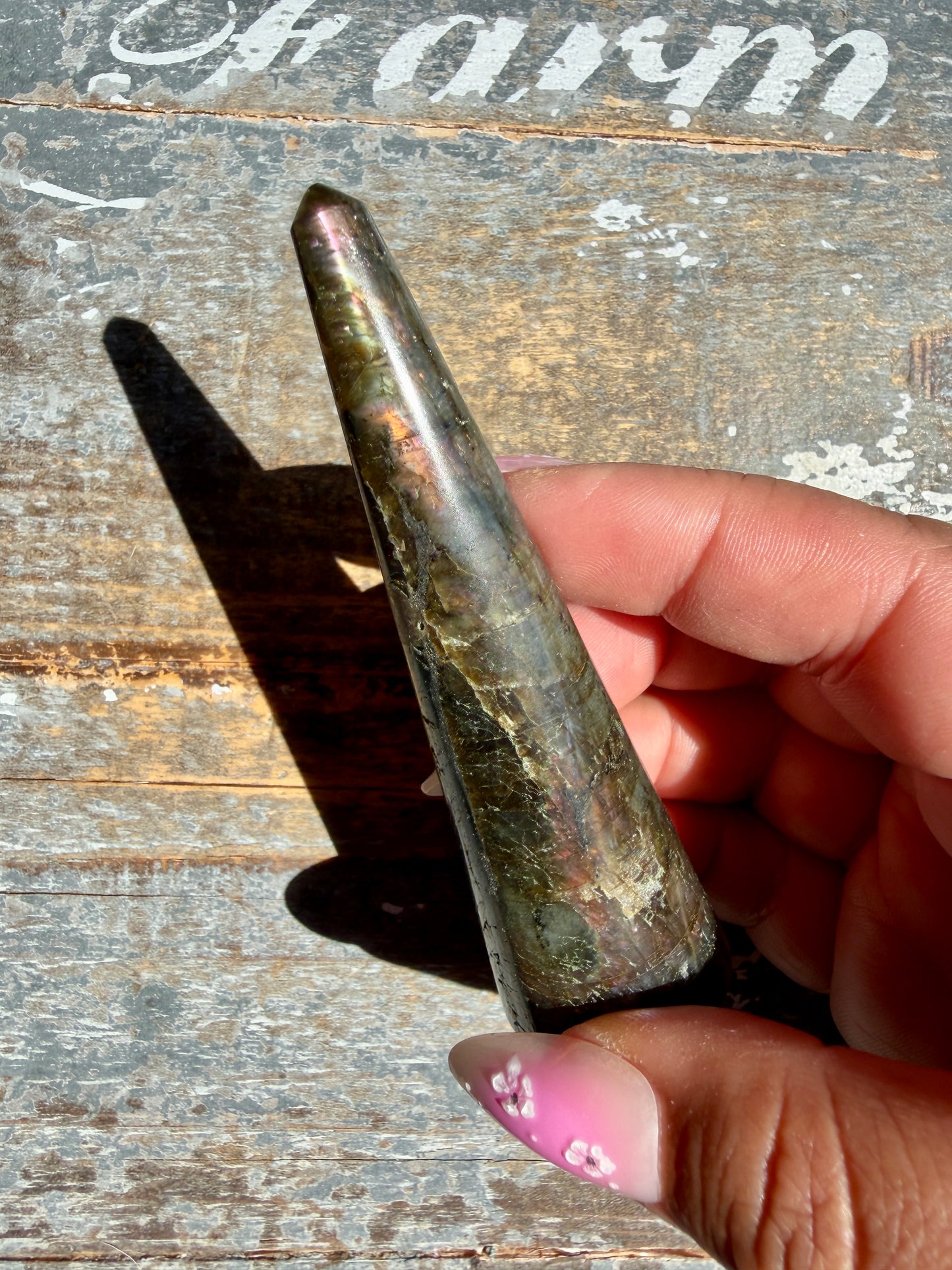 Gorgeous Labradorite Ring Holder | Opt 10