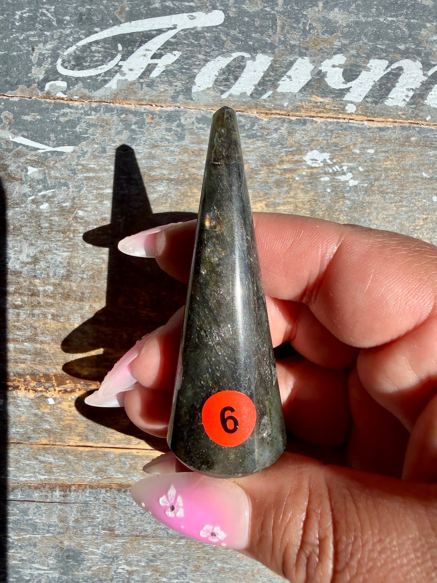 Gorgeous Labradorite Ring Holder | Opt 6