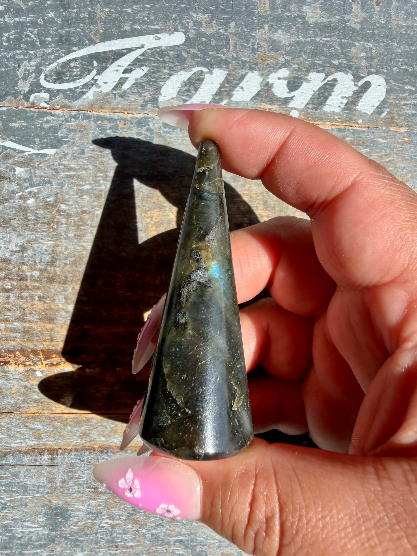 Gorgeous Labradorite Ring Holder | Opt 6