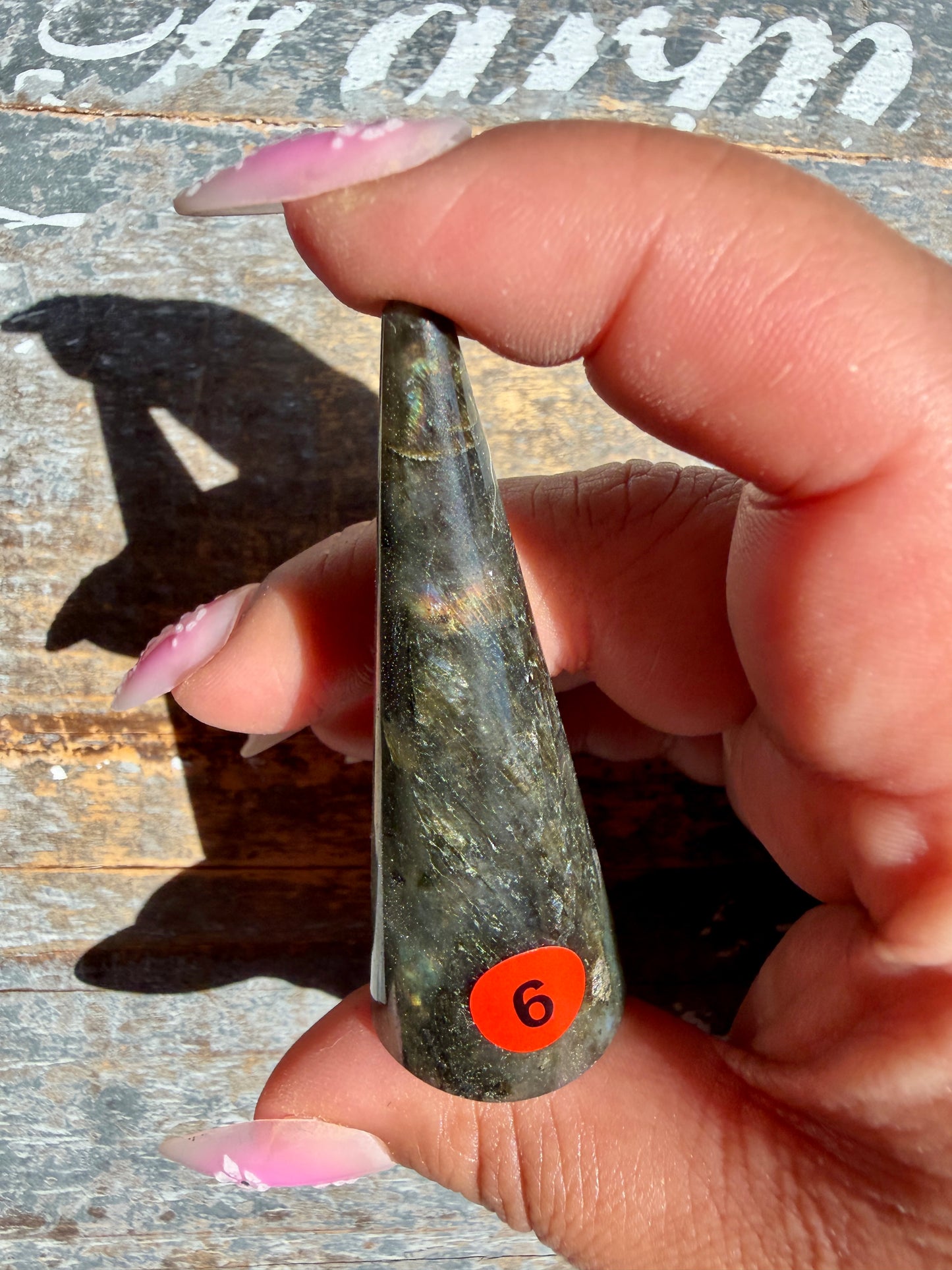 Gorgeous Labradorite Ring Holder | Opt 6