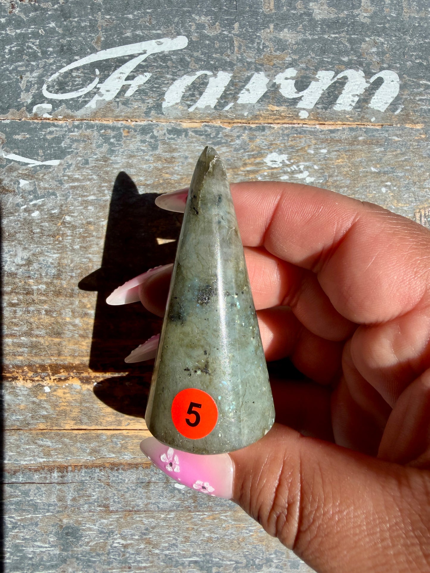Gorgeous Labradorite Ring Holder | Opt 5
