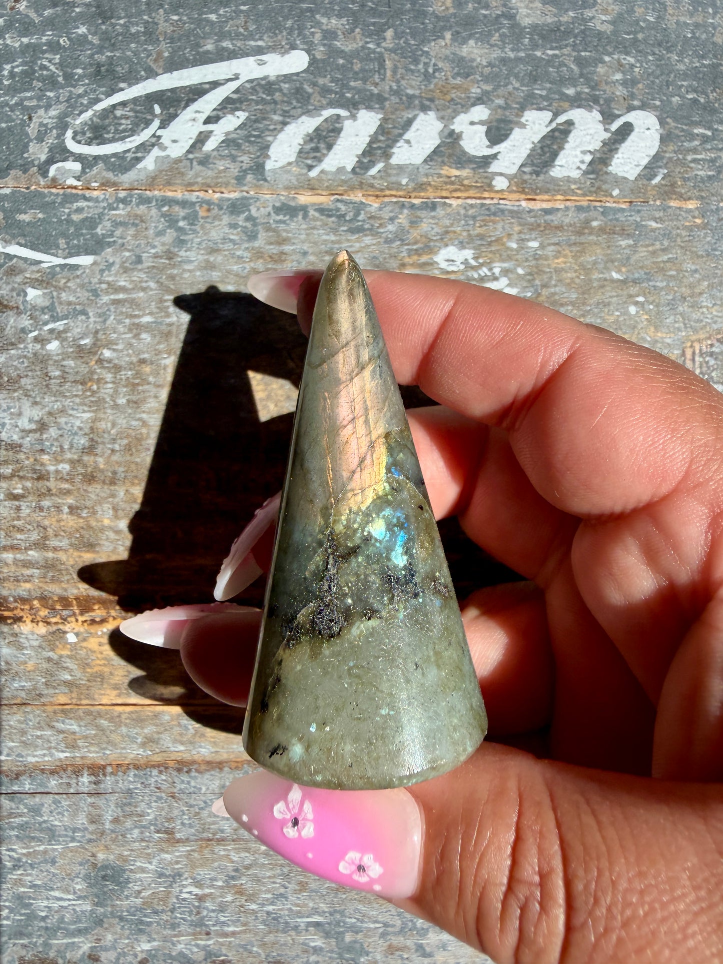 Gorgeous Labradorite Ring Holder | Opt 5
