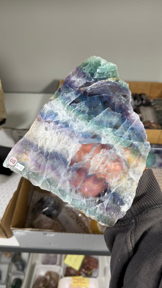 Gorgeous Fluorite Slab | Opt 60