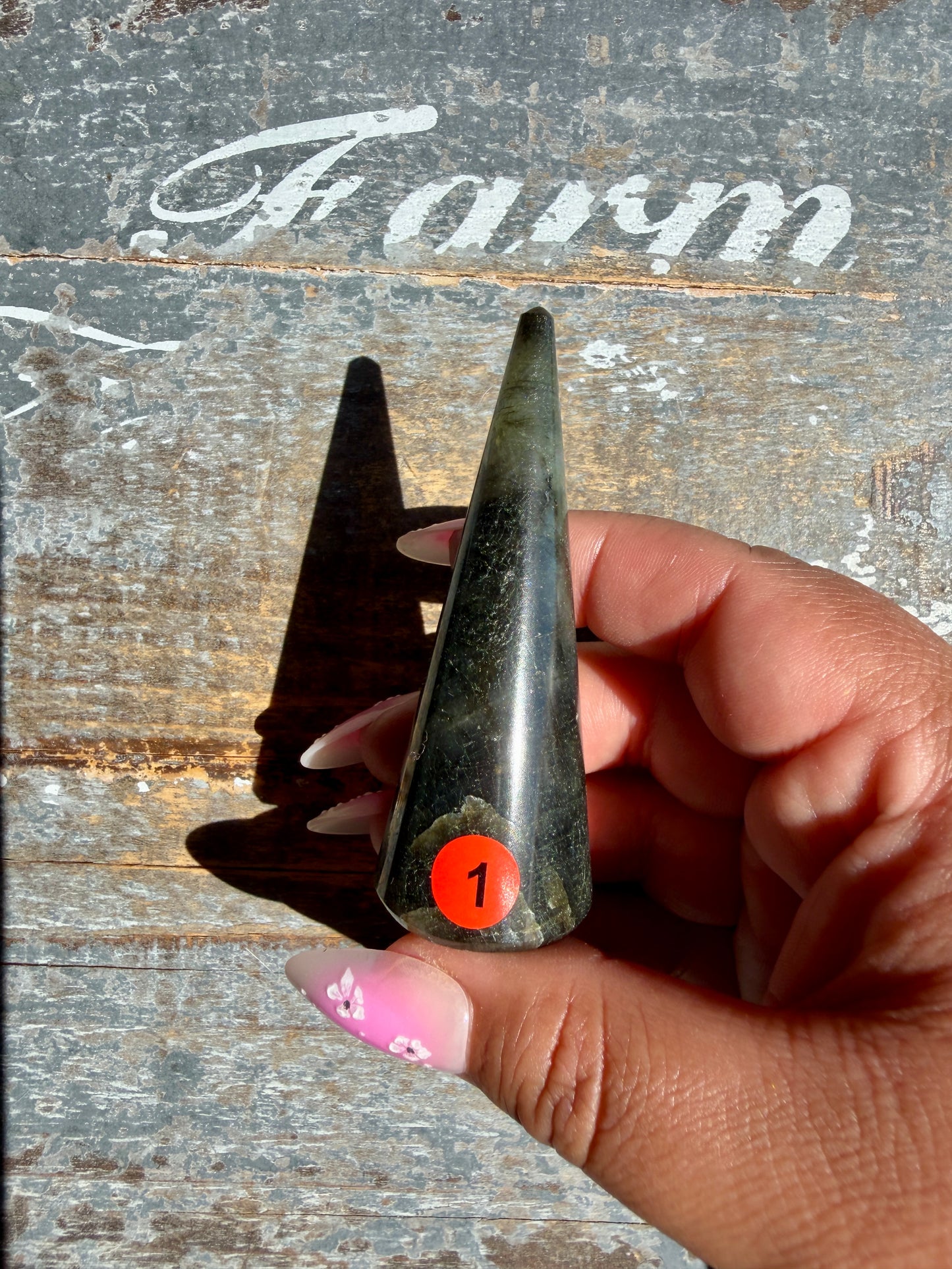 Gorgeous Labradorite Ring Holder | Opt 1