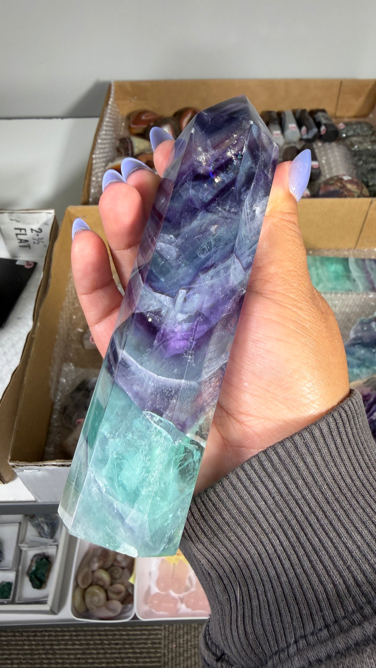 Gorgeous Fluorite Tower | Opt 57