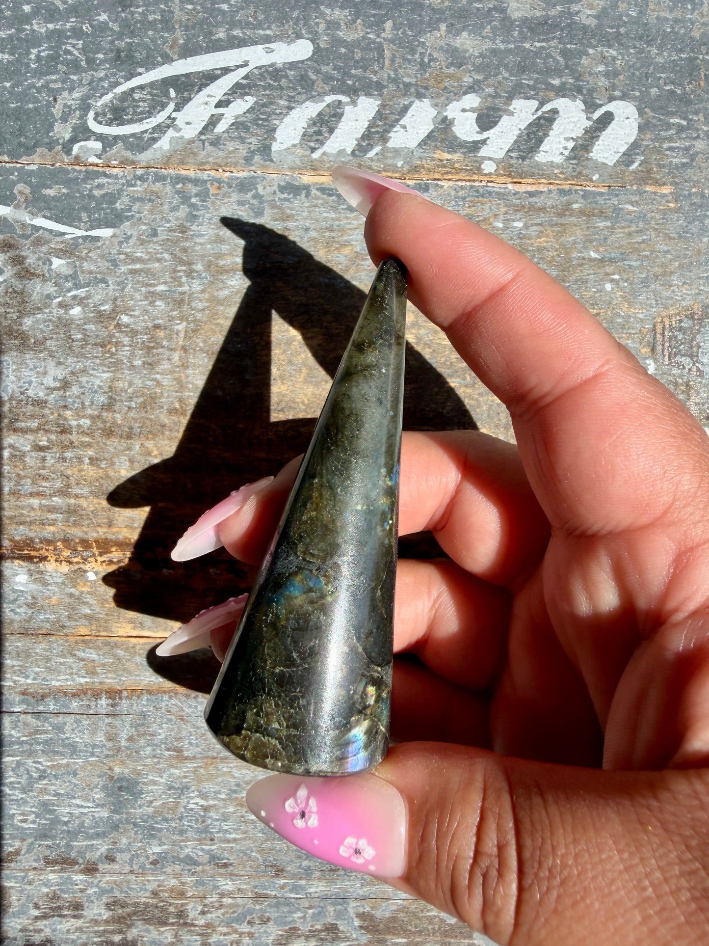 Gorgeous Labradorite Ring Holder | Opt 1