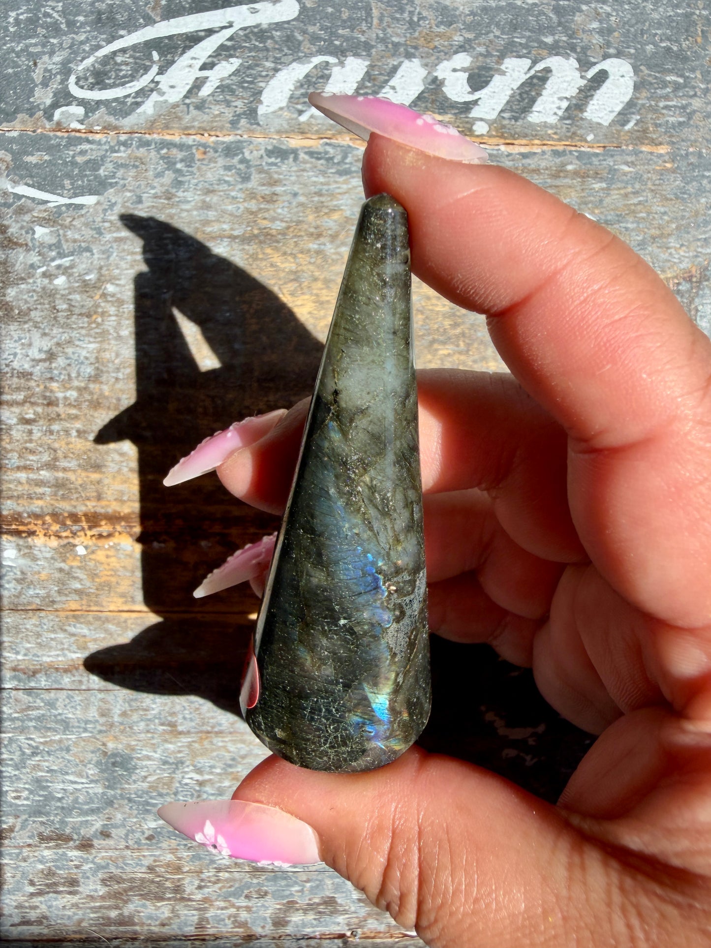Gorgeous Labradorite Ring Holder | Opt 1