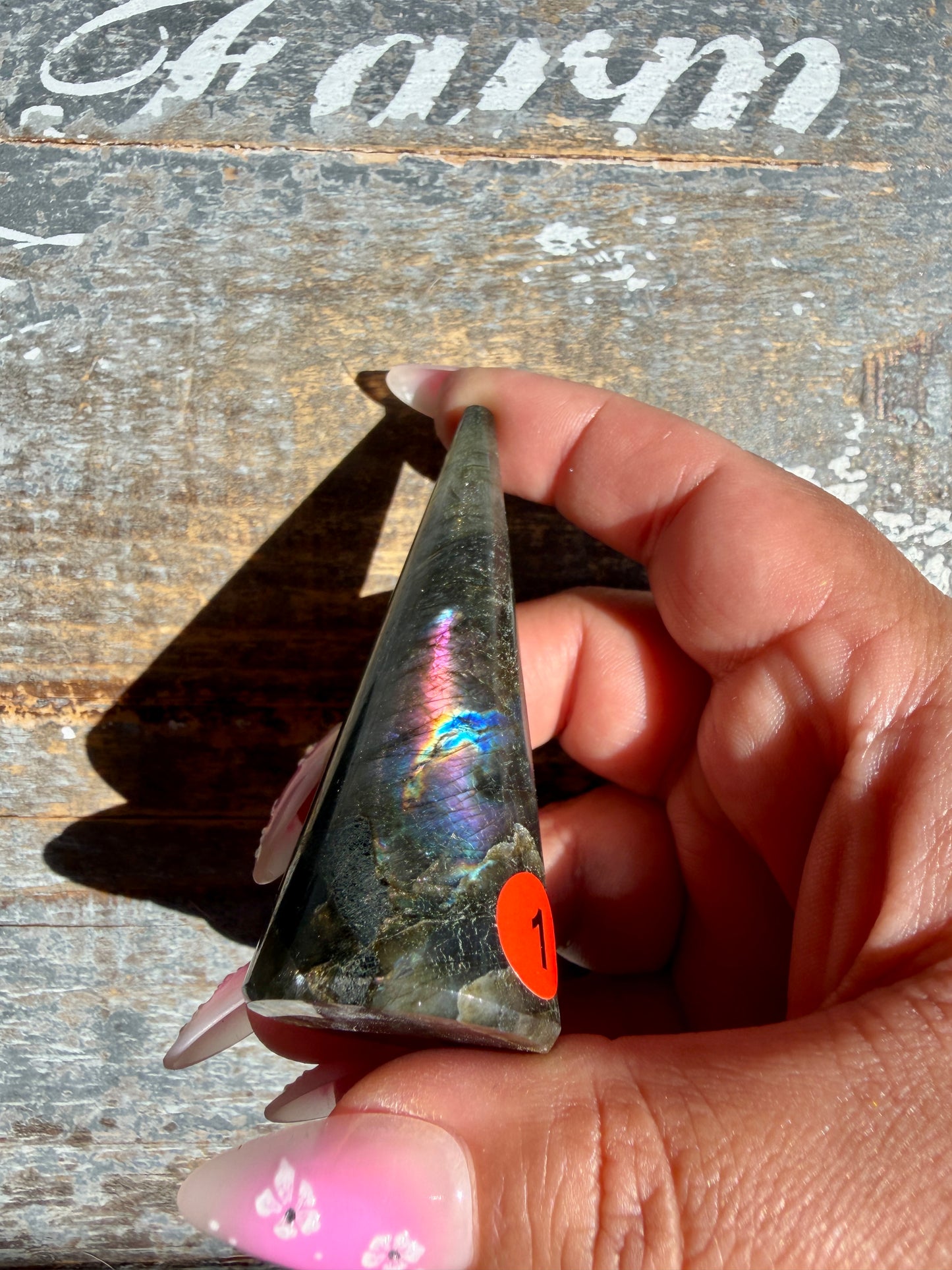 Gorgeous Labradorite Ring Holder | Opt 1