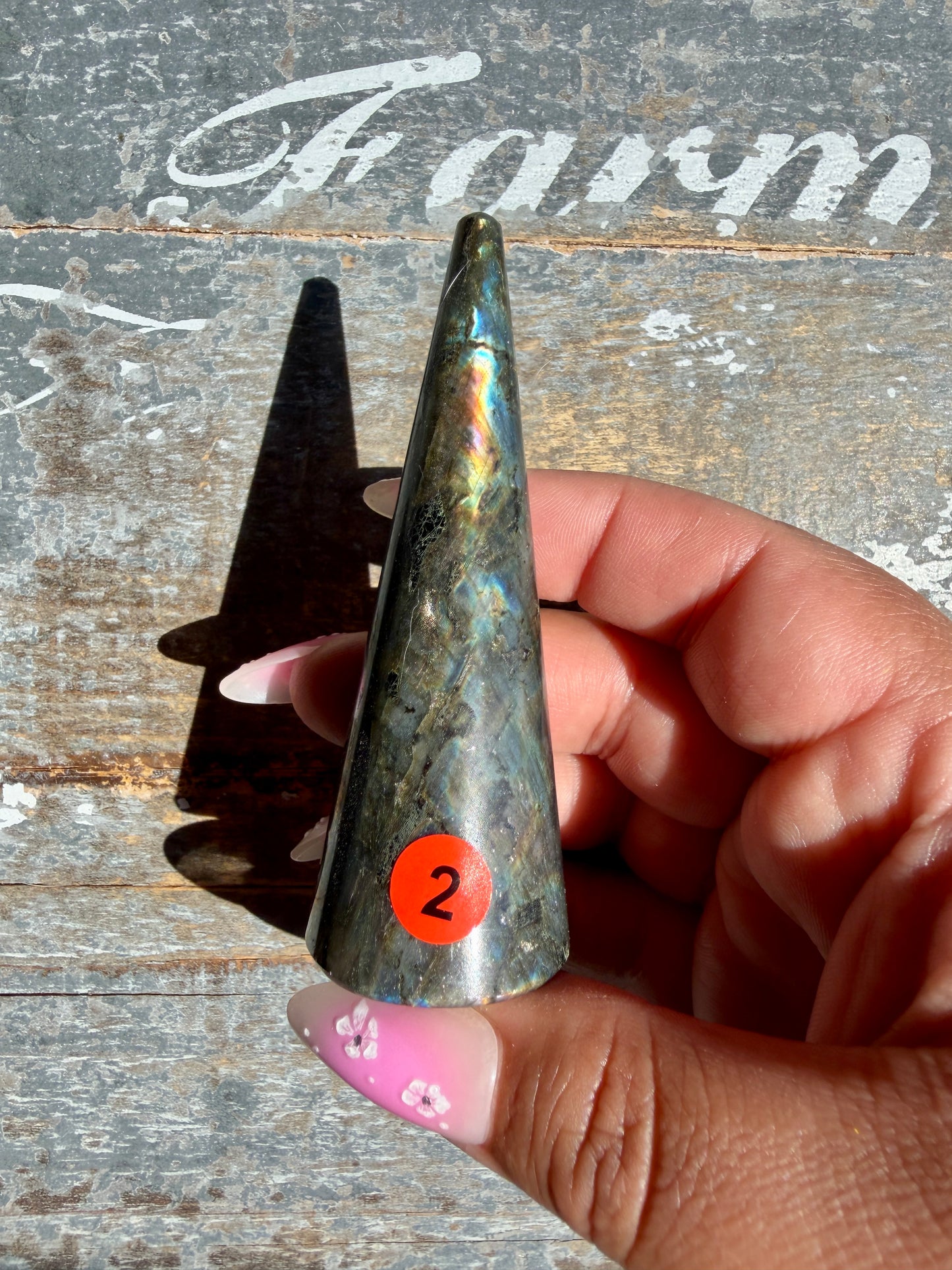 Gorgeous Labradorite Ring Holder | Opt 2