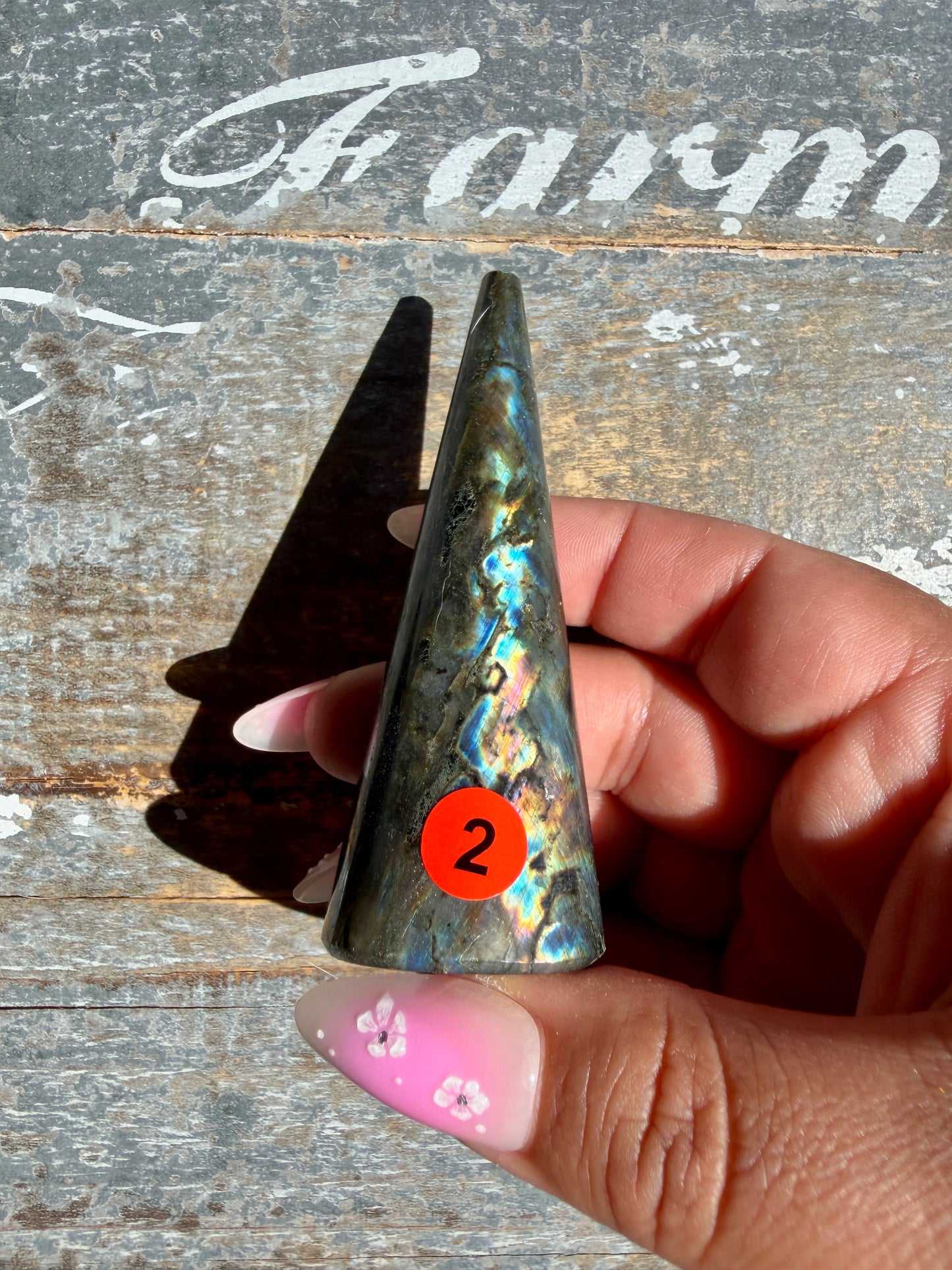 Gorgeous Labradorite Ring Holder | Opt 2
