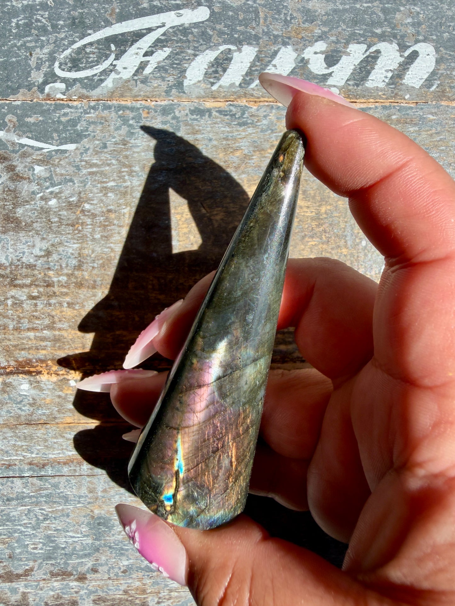 Gorgeous Labradorite Ring Holder | Opt 2
