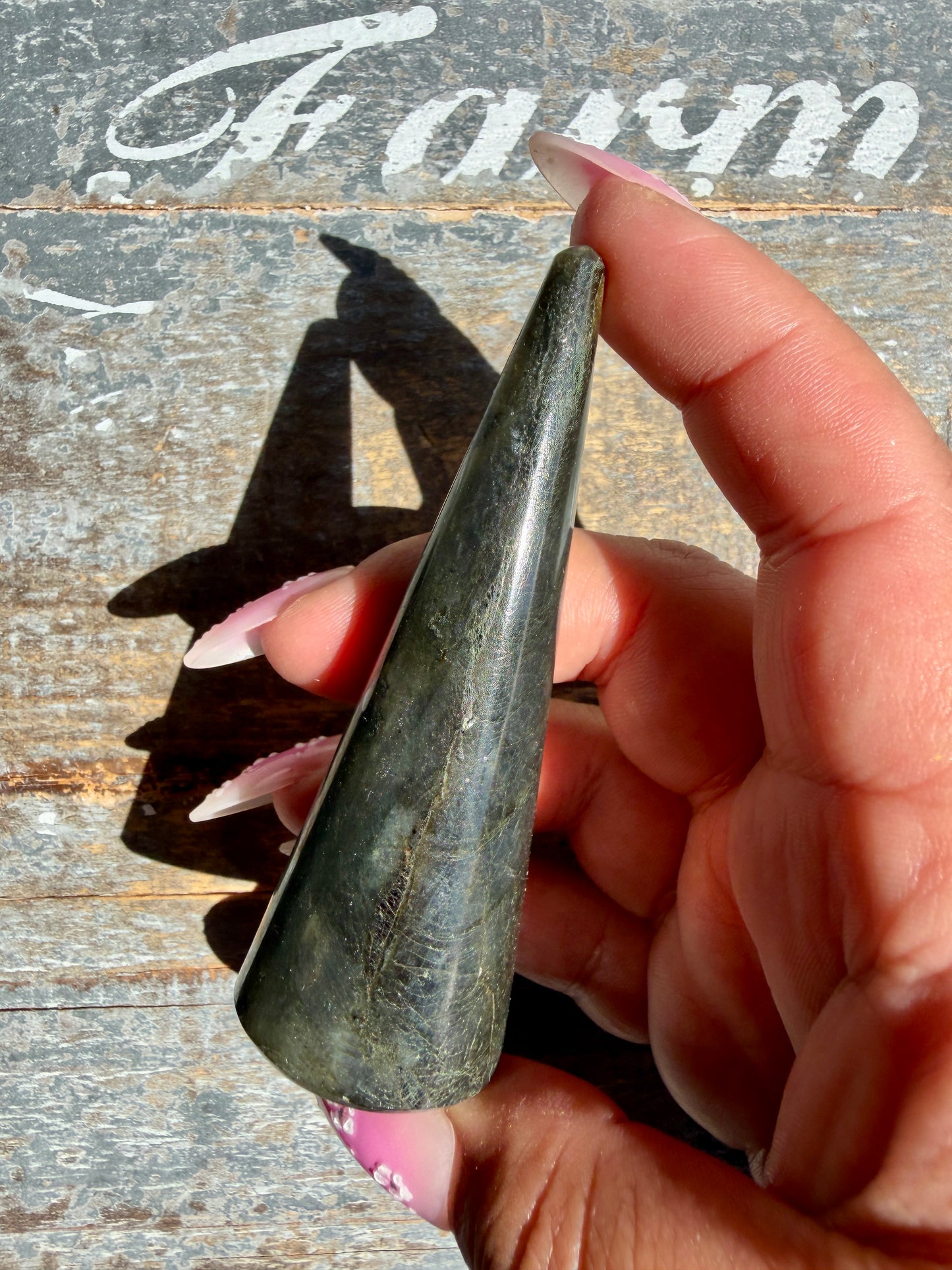 Gorgeous Labradorite Ring Holder | Opt 2