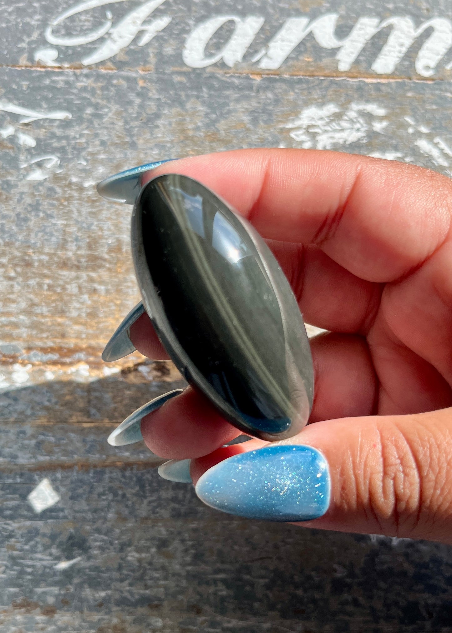 Gorgeous Rainbow Obsidian Shiva, Sourced & Hand Carved in Mexico