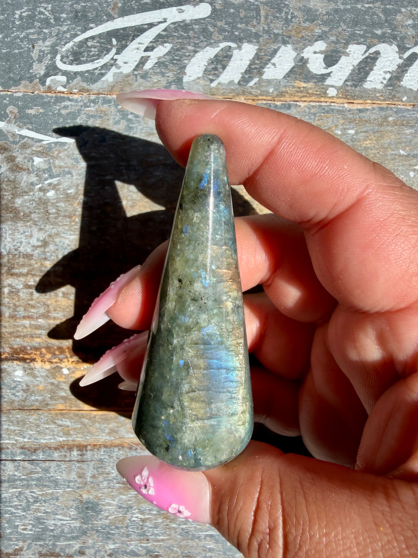 Gorgeous Labradorite Ring Holder | Opt 3