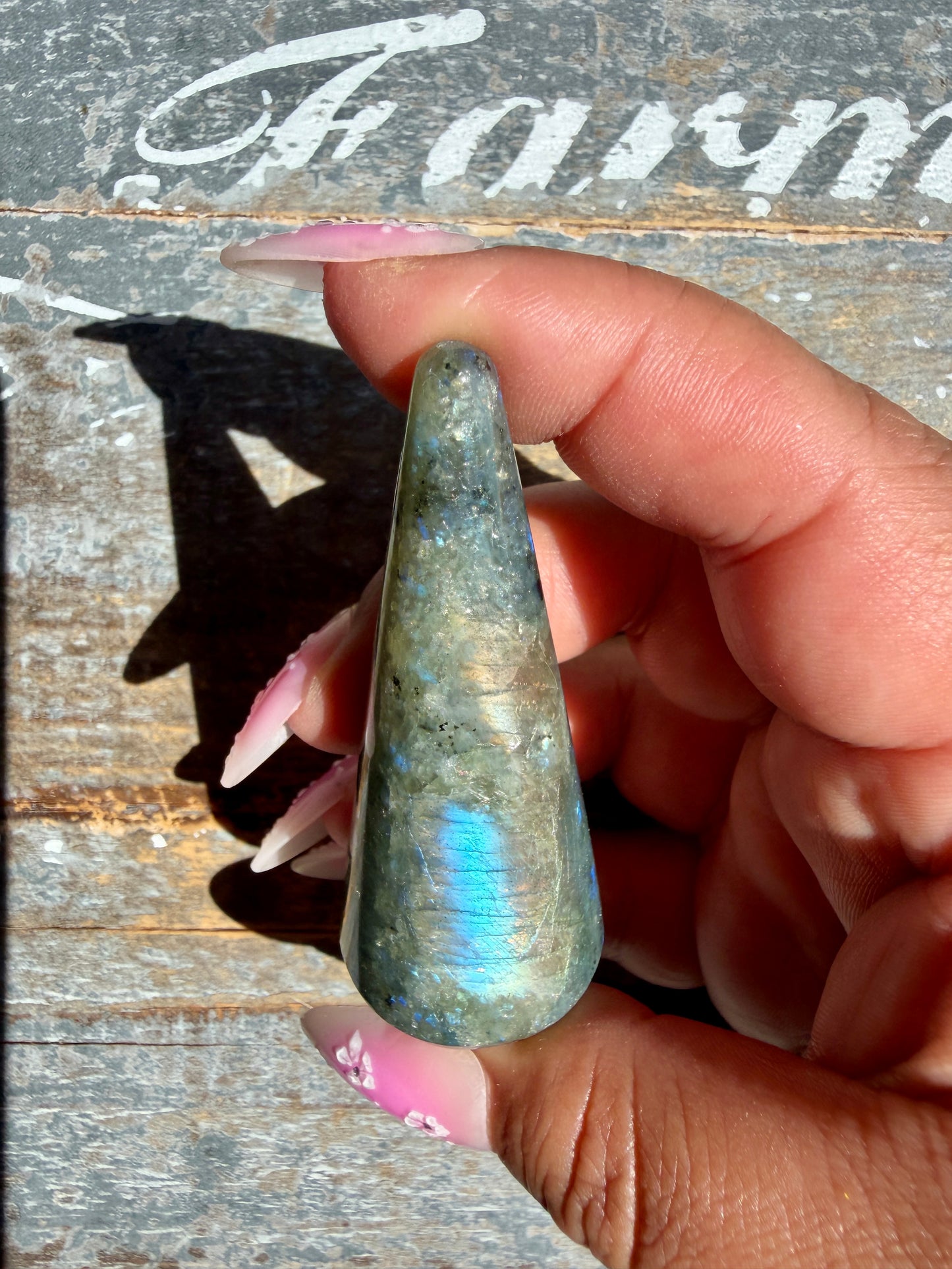 Gorgeous Labradorite Ring Holder | Opt 3