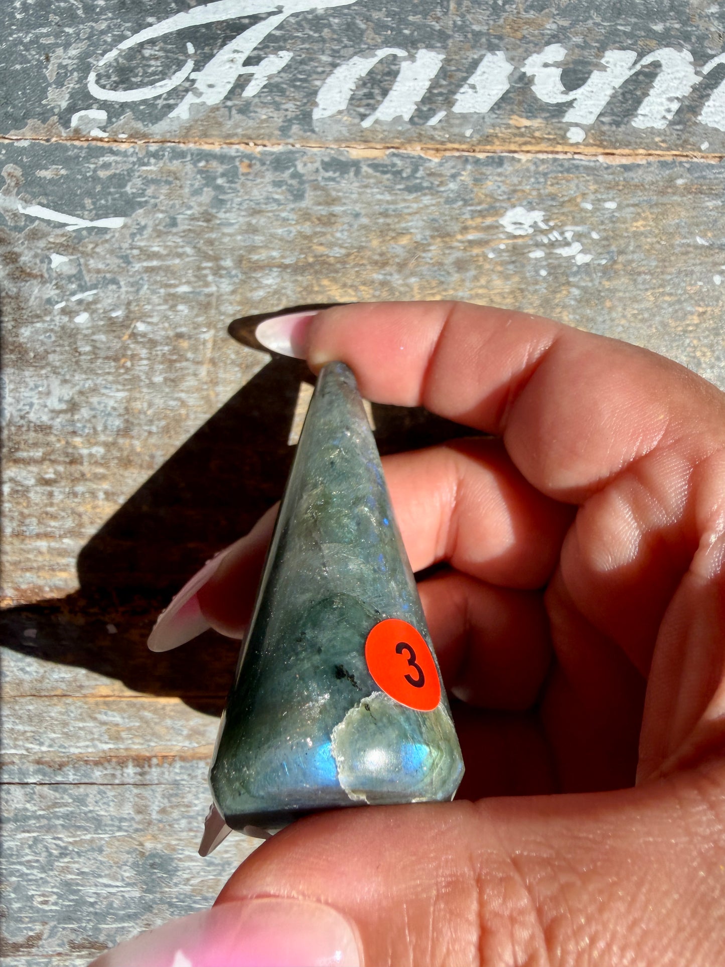 Gorgeous Labradorite Ring Holder | Opt 3