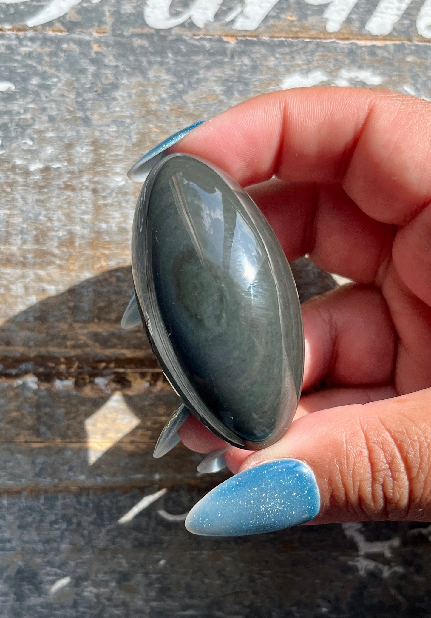 Gorgeous Rainbow Obsidian Shiva, Sourced & Hand Carved in Mexico