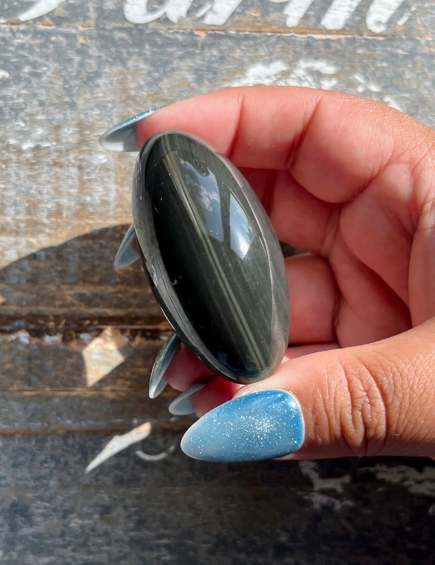 Gorgeous Rainbow Obsidian Shiva, Sourced & Hand Carved in Mexico