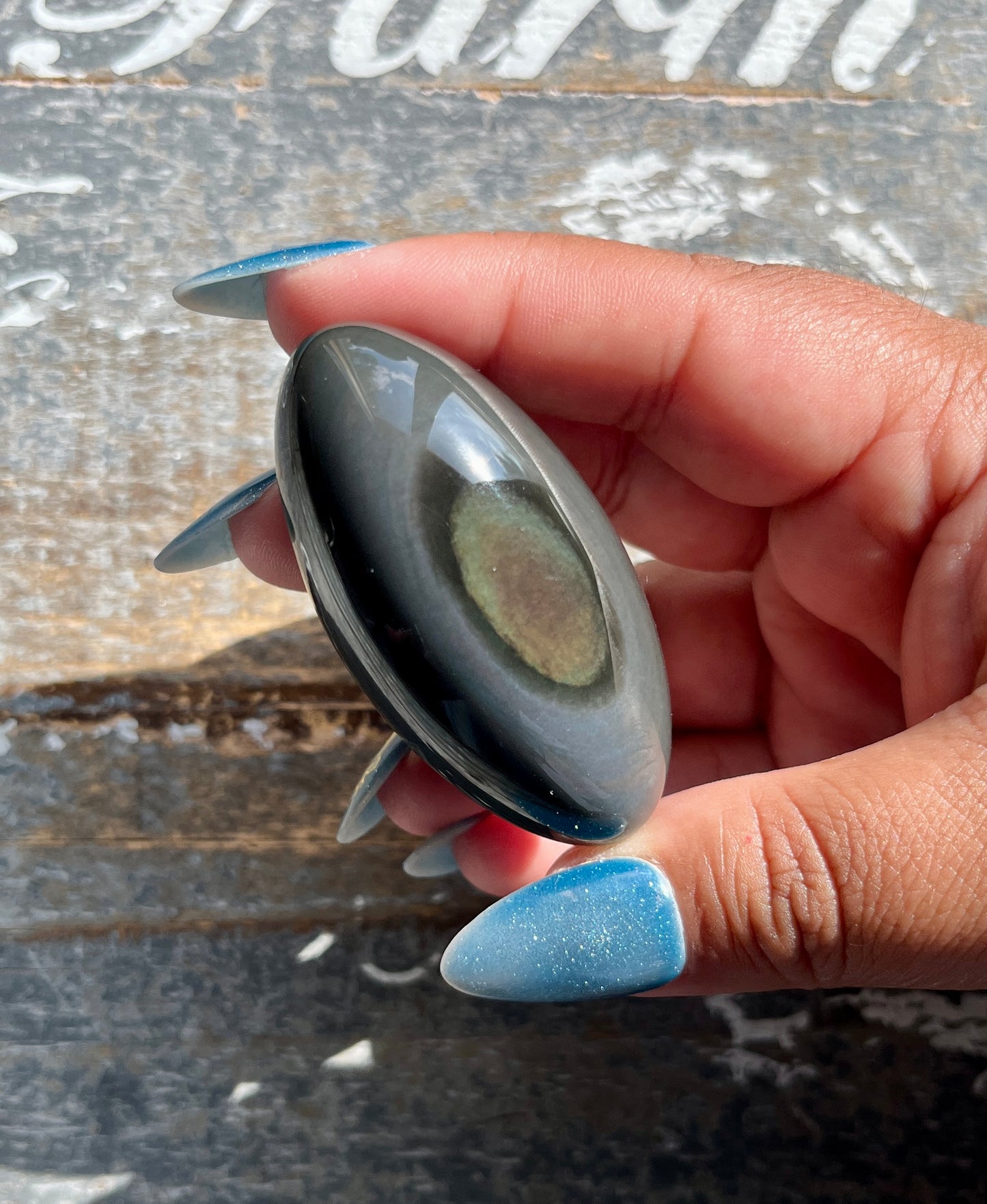 Gorgeous Rainbow Obsidian Shiva, Sourced & Hand Carved in Mexico