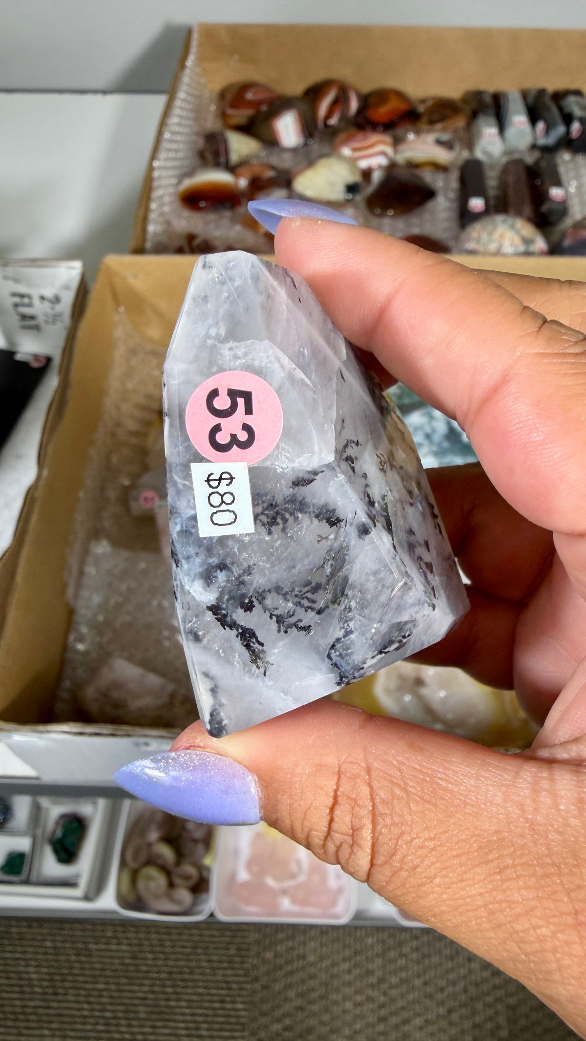 Gorgeous Dendritic Quartz Freeform  | Opt 53