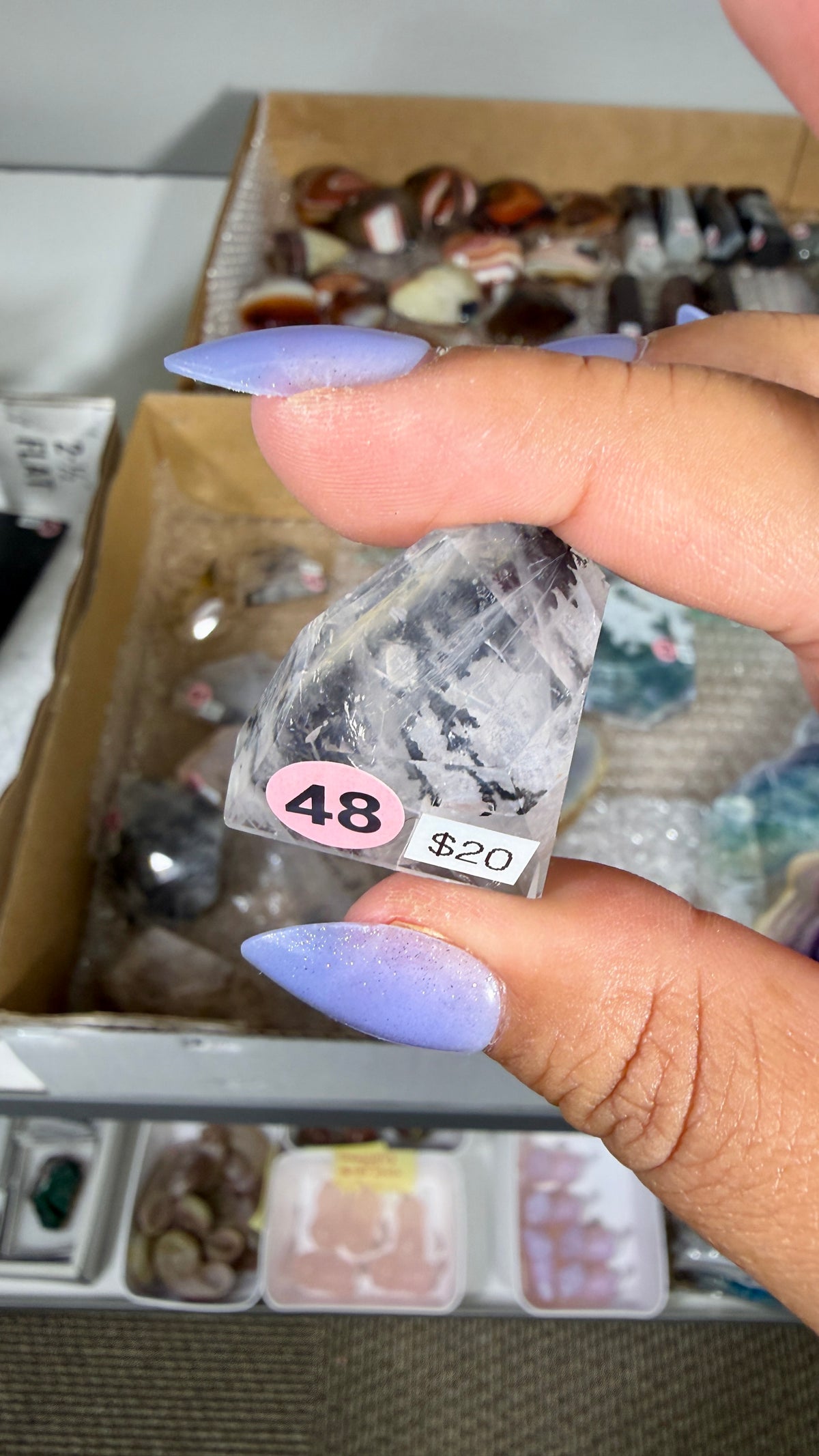 Gorgeous Dendritic Quartz Freeform  | Opt 48