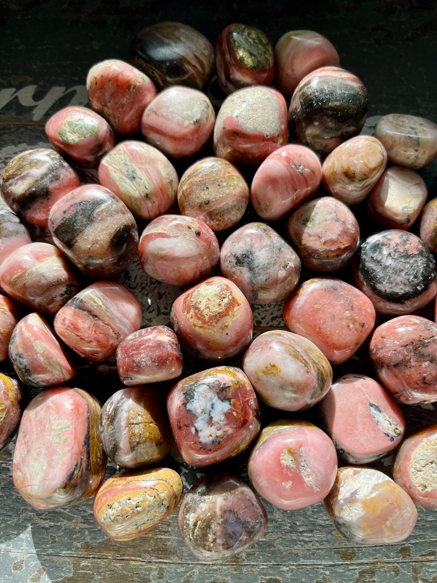 One (1) Gorgeous Strawberry/Pink Opal Tumble from Peru *Tucson Exclusive*