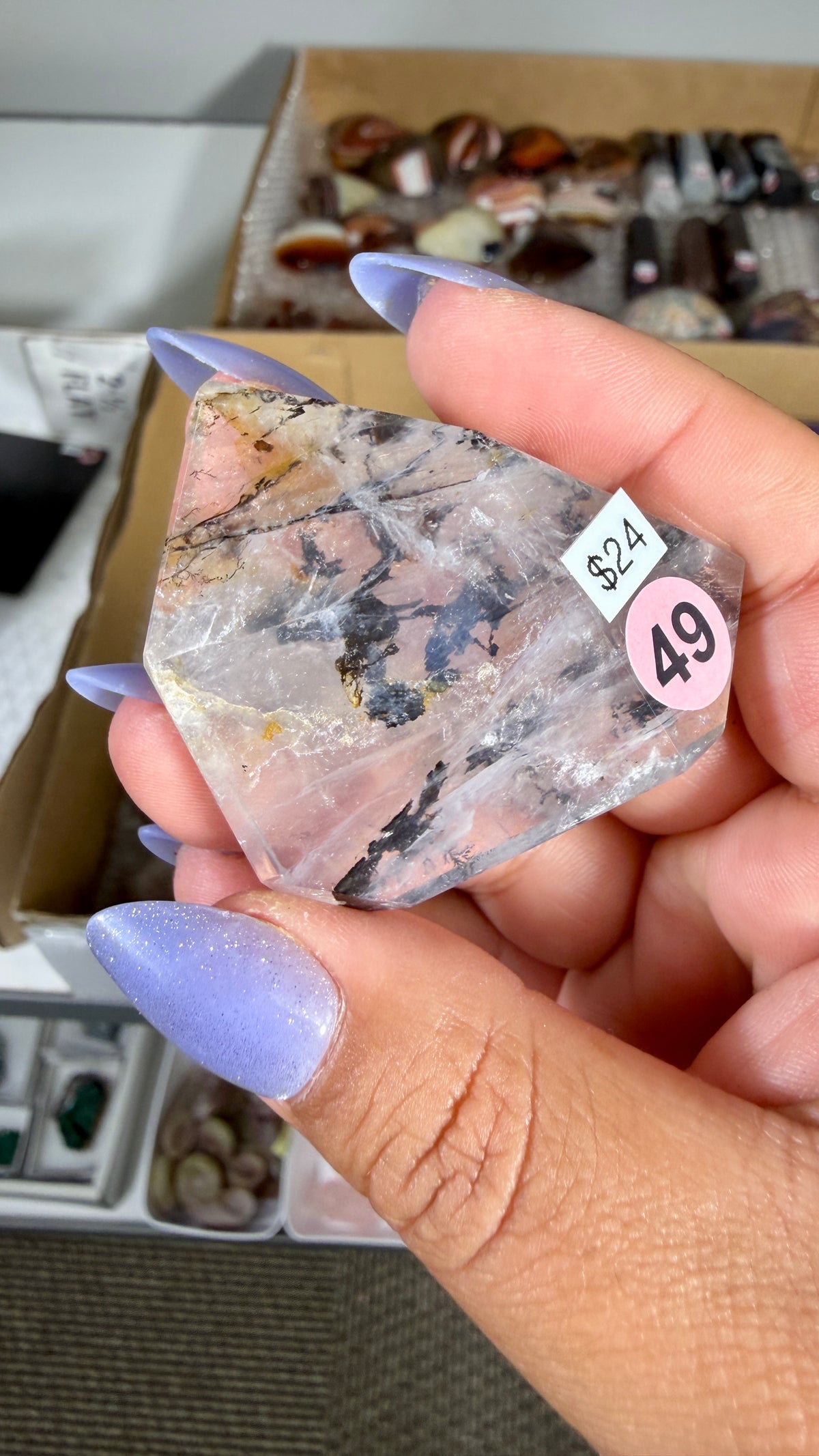Gorgeous Dendritic Quartz Freeform  | Opt 49