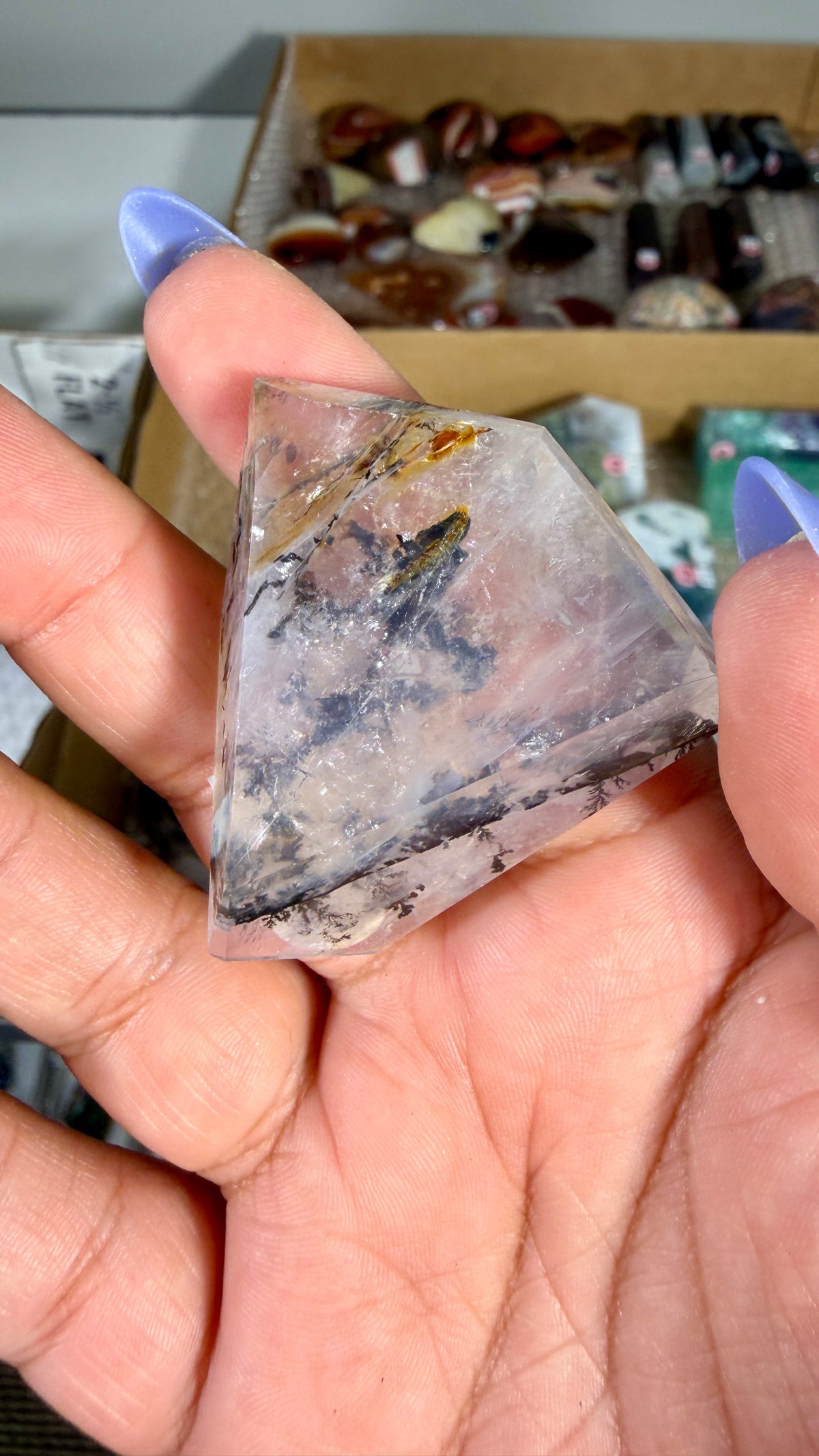 Gorgeous Dendritic Quartz Freeform  | Opt 49