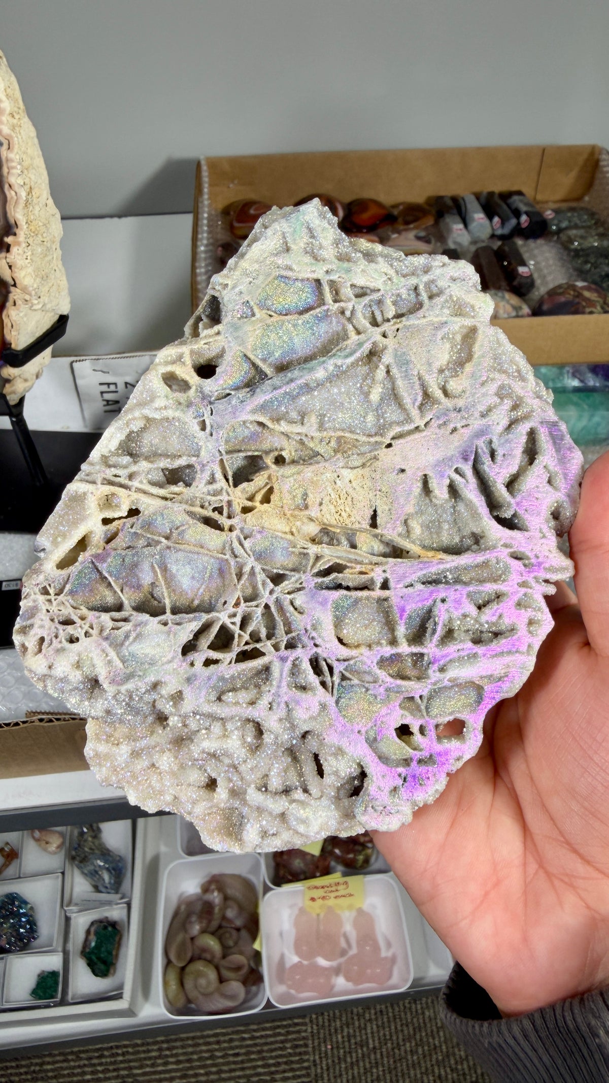 Gorgeous Aura Chalcedony (Sphalerite) | Opt 97