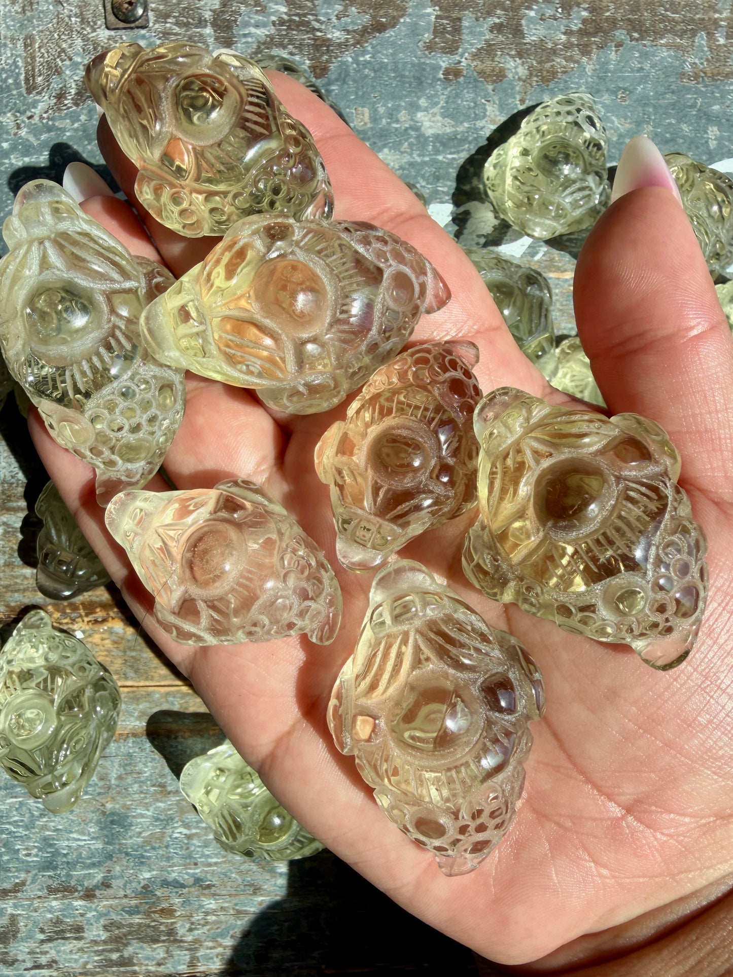 One (1) Natural Citrine Money Toad | Intuitively Chosen