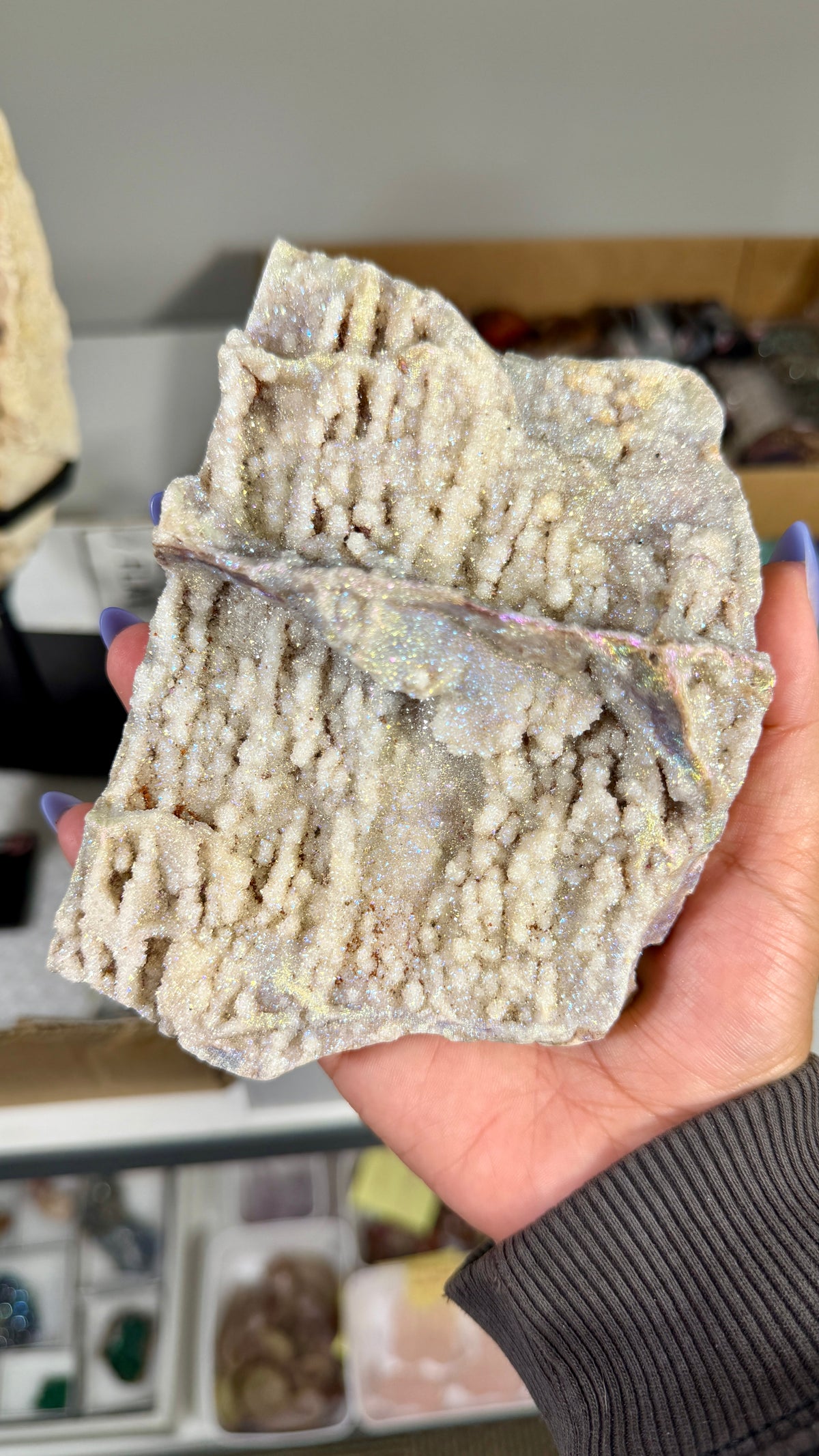 Gorgeous Aura Chalcedony (Sphalerite) | Opt 99