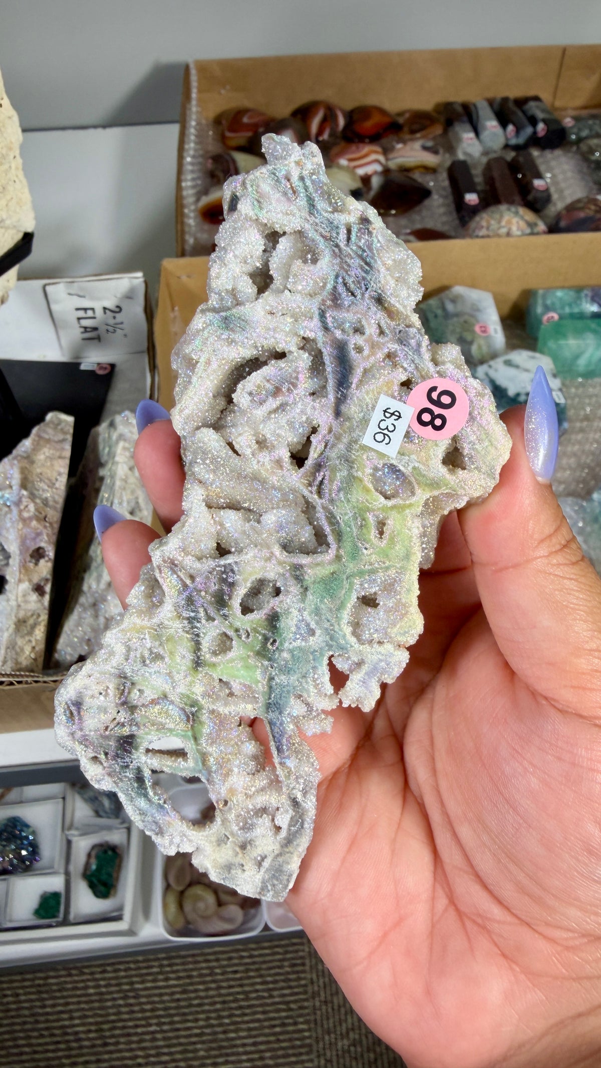 Gorgeous Aura Chalcedony (Sphalerite) | Opt 98