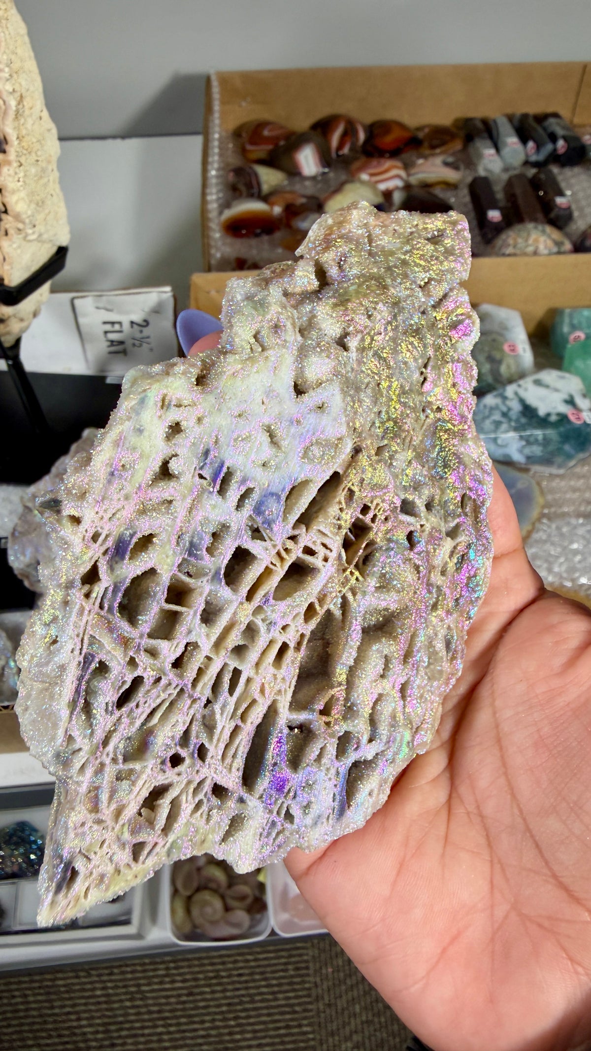 Gorgeous Aura Chalcedony (Sphalerite) | Opt 100