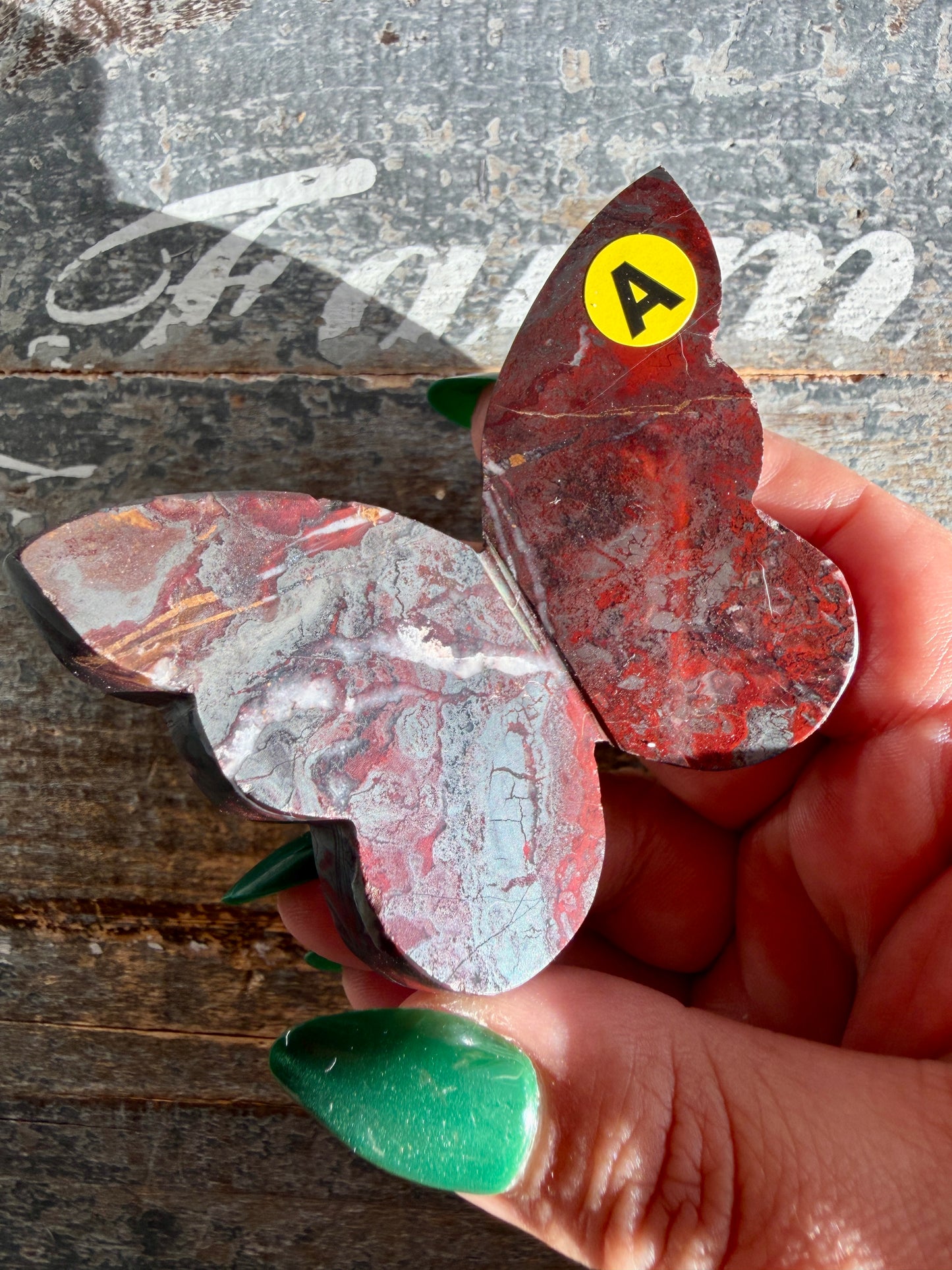 Gorgeous Jaspillite Butterfly | Opt A