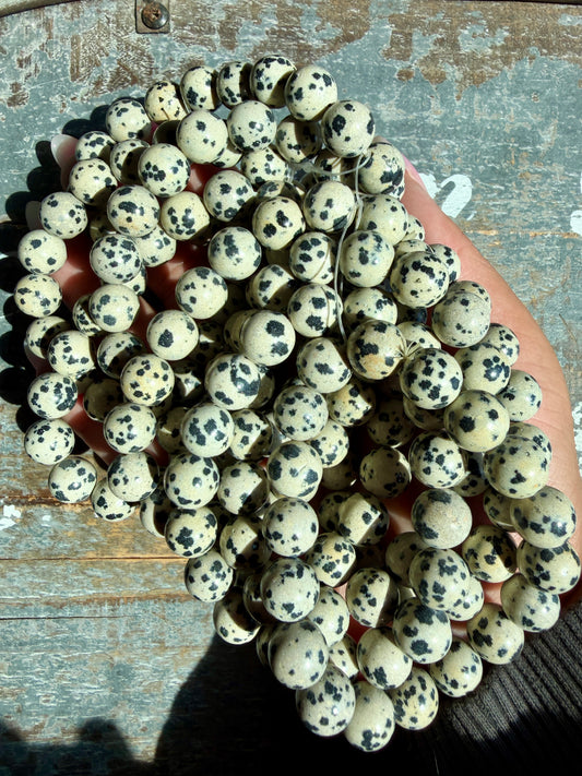 One (1) Dalmatian Jasper Bracelet | Intuitively Chosen