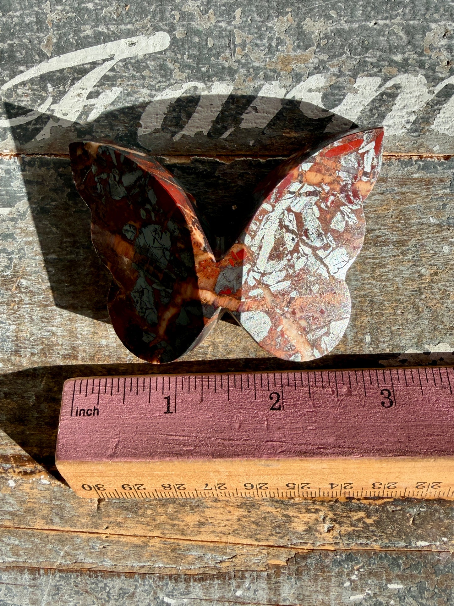 Gorgeous Jaspillite Butterfly | Opt G