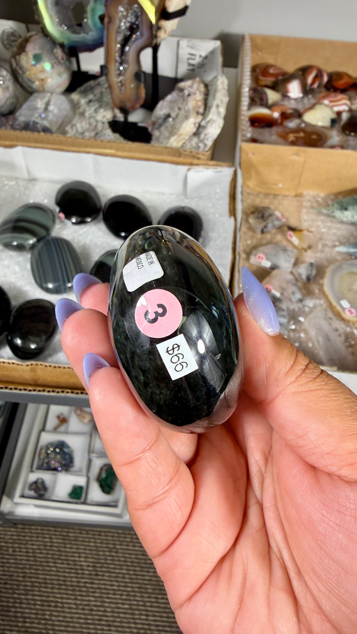 Gorgeous Velvet Obsidian Freeform | Opt 3