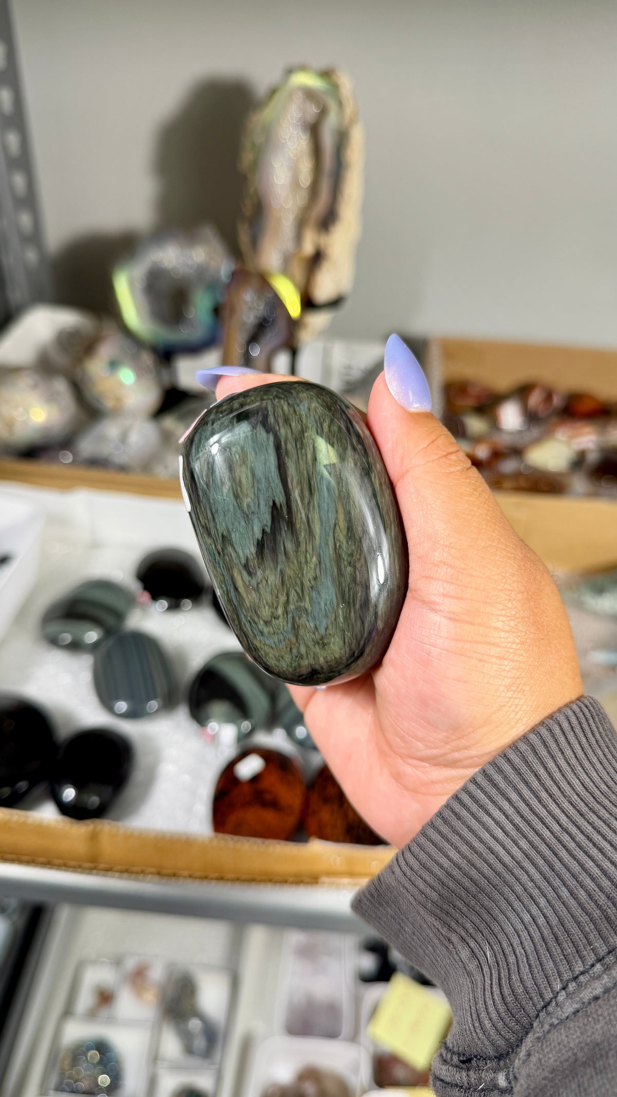 Gorgeous Velvet Obsidian Freeform | Opt 3