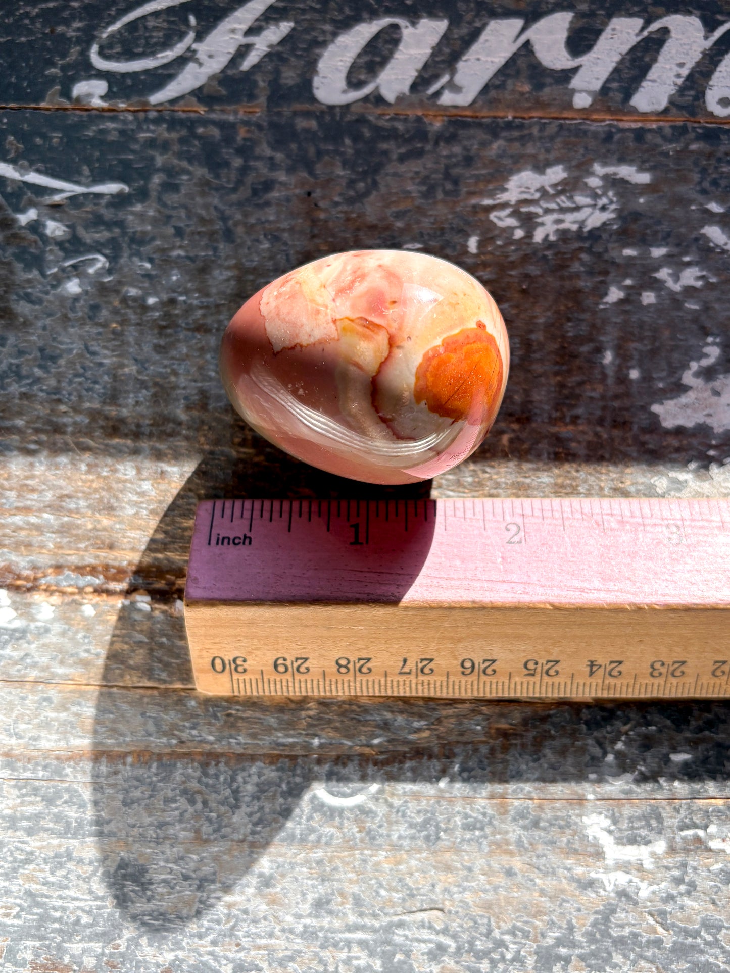 Colorful Polychrome Jasper Egg from Madagascar