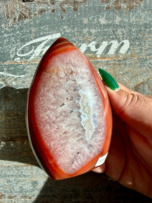 Gorgeous Carnelian + Orca Agate Flame | Opt FG | Can't Stand