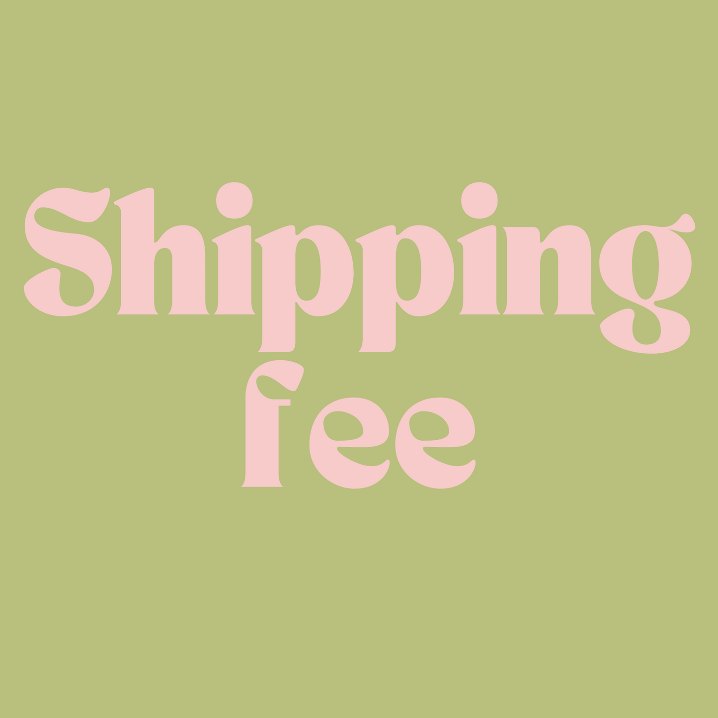 Shipping Fee