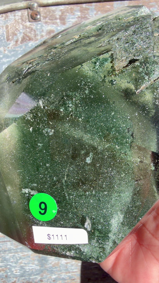 Gorgeous Himalayan Quartz with Chlorite | India | Opt 9 (VIDEO)