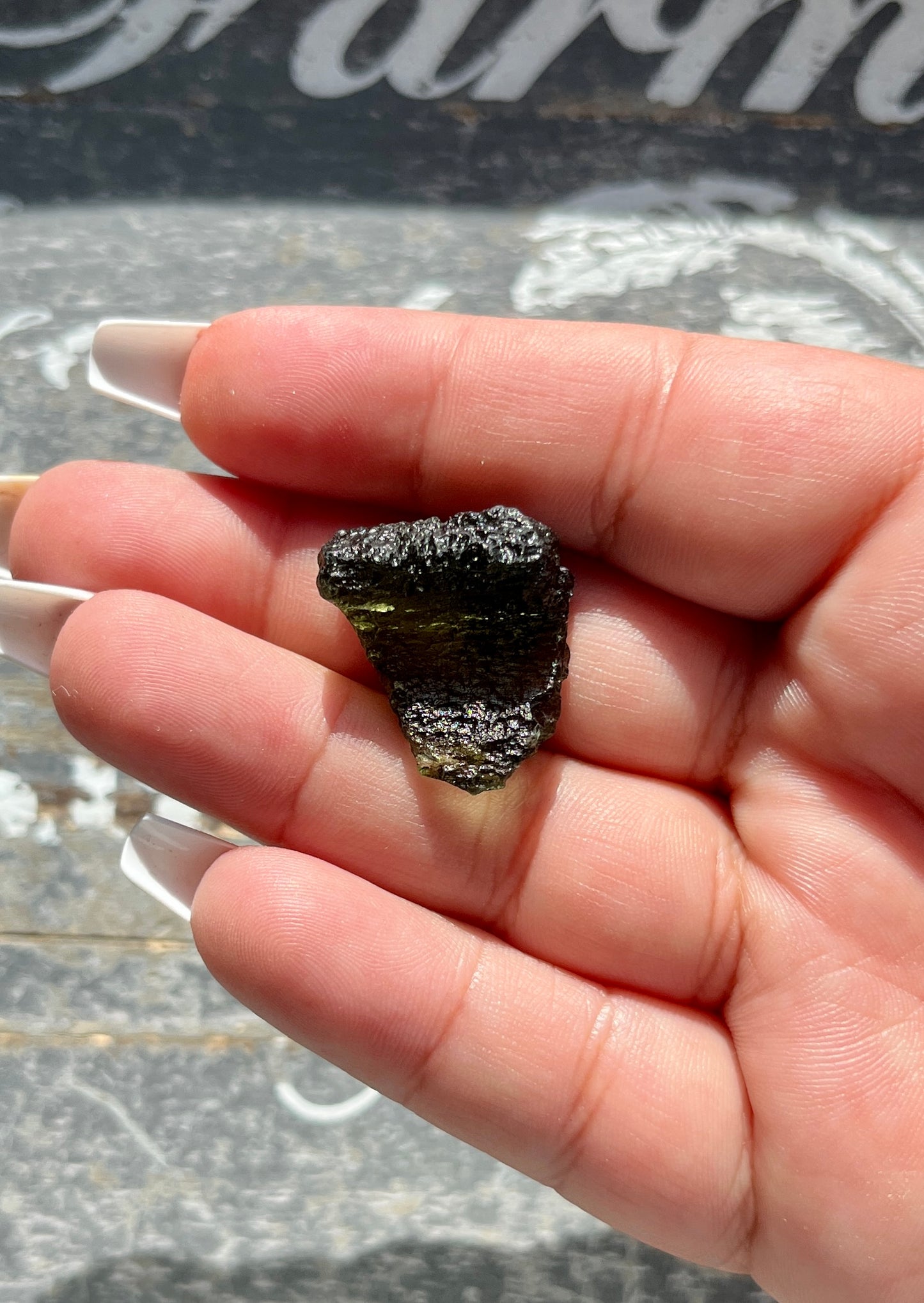 Rare Authentic Moldavite from The Czech Republic