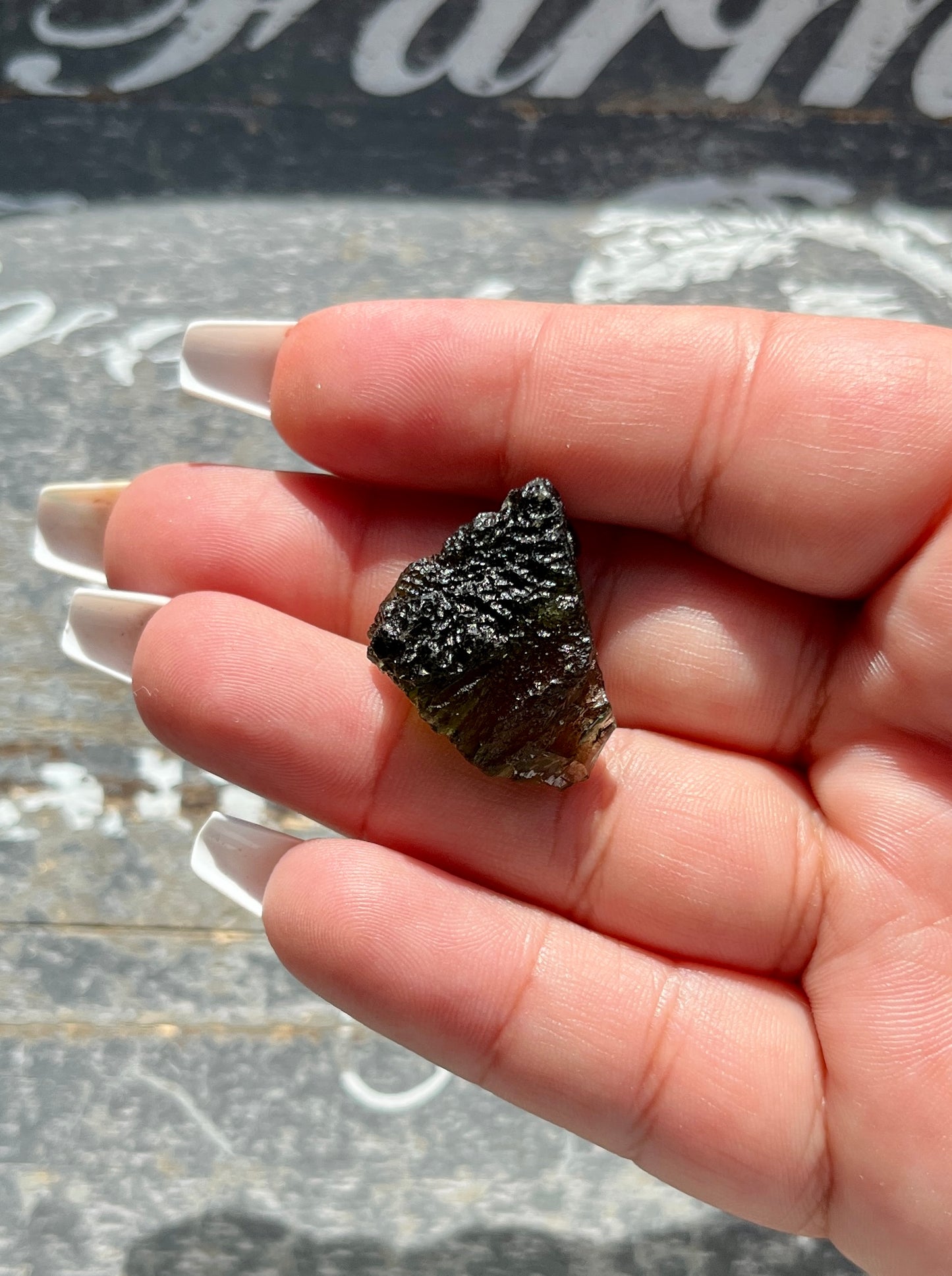 Rare Authentic Moldavite from The Czech Republic