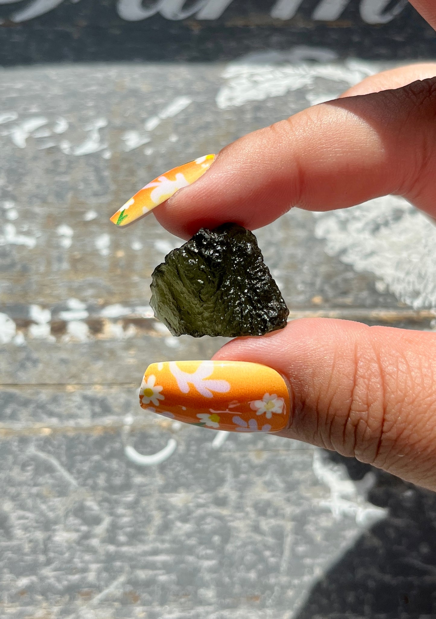 Rare Authentic Moldavite from The Czech Republic