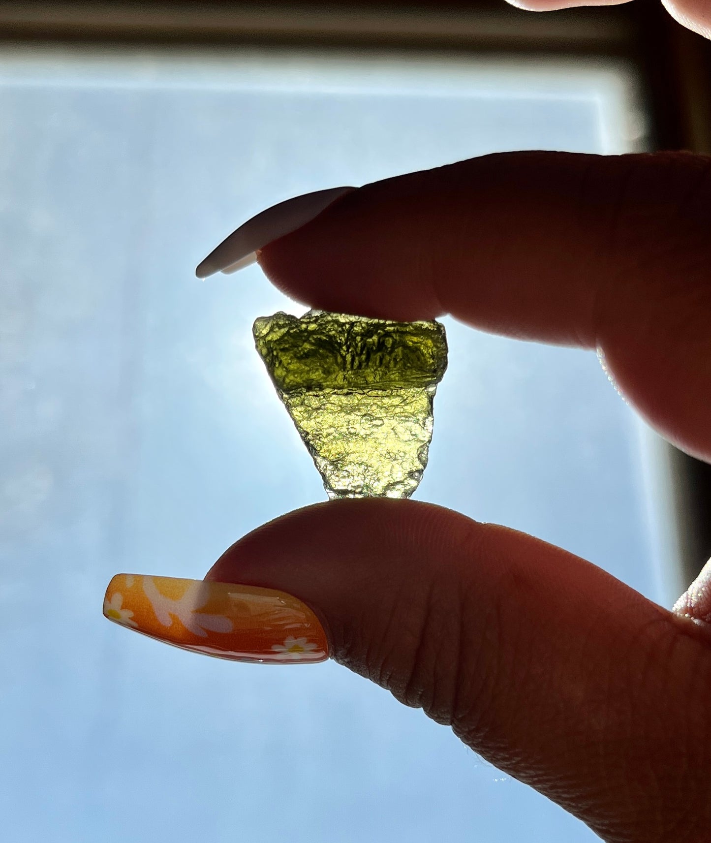 Rare Authentic Moldavite from The Czech Republic