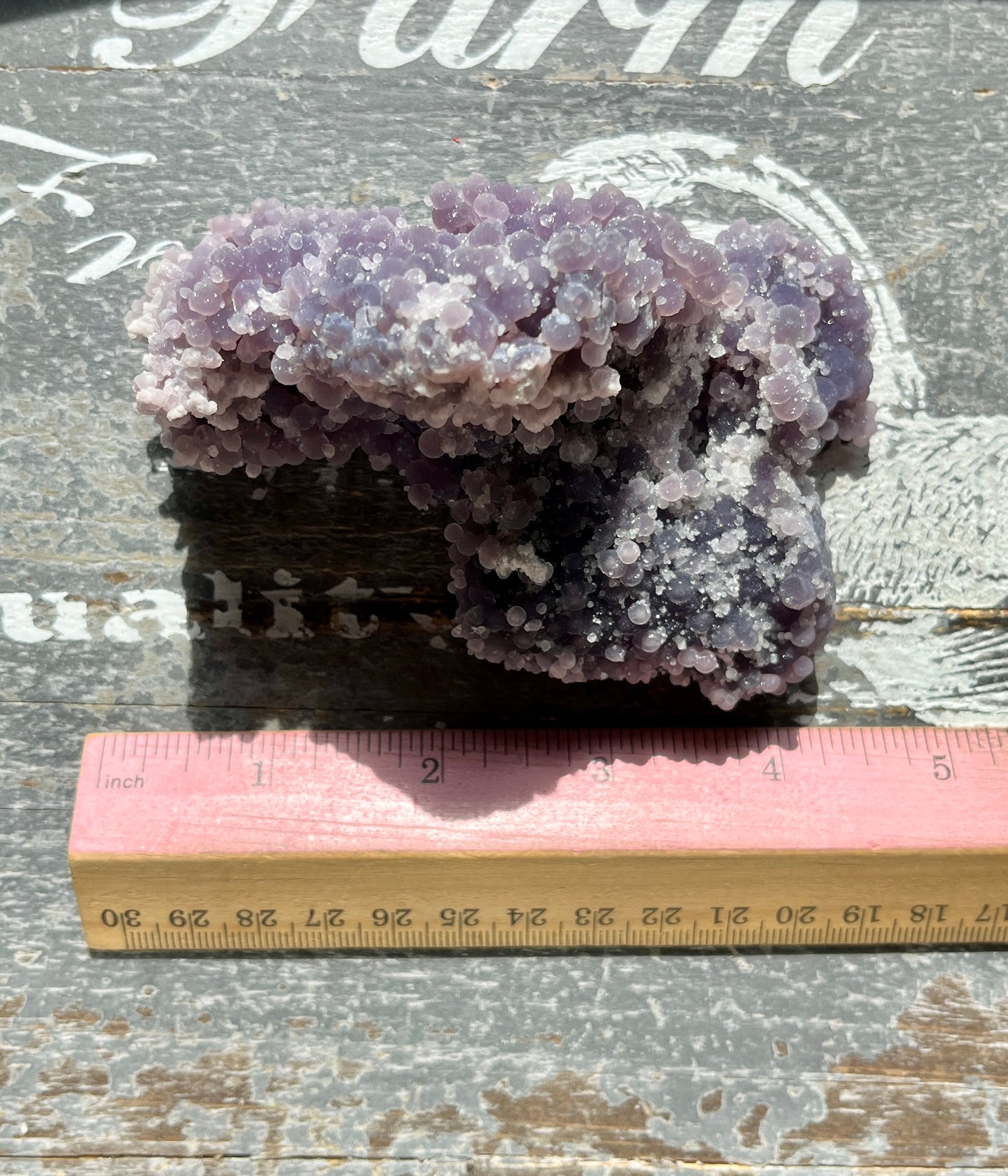 Gorgeous Super Sparkly Grape Agate From Indonesia