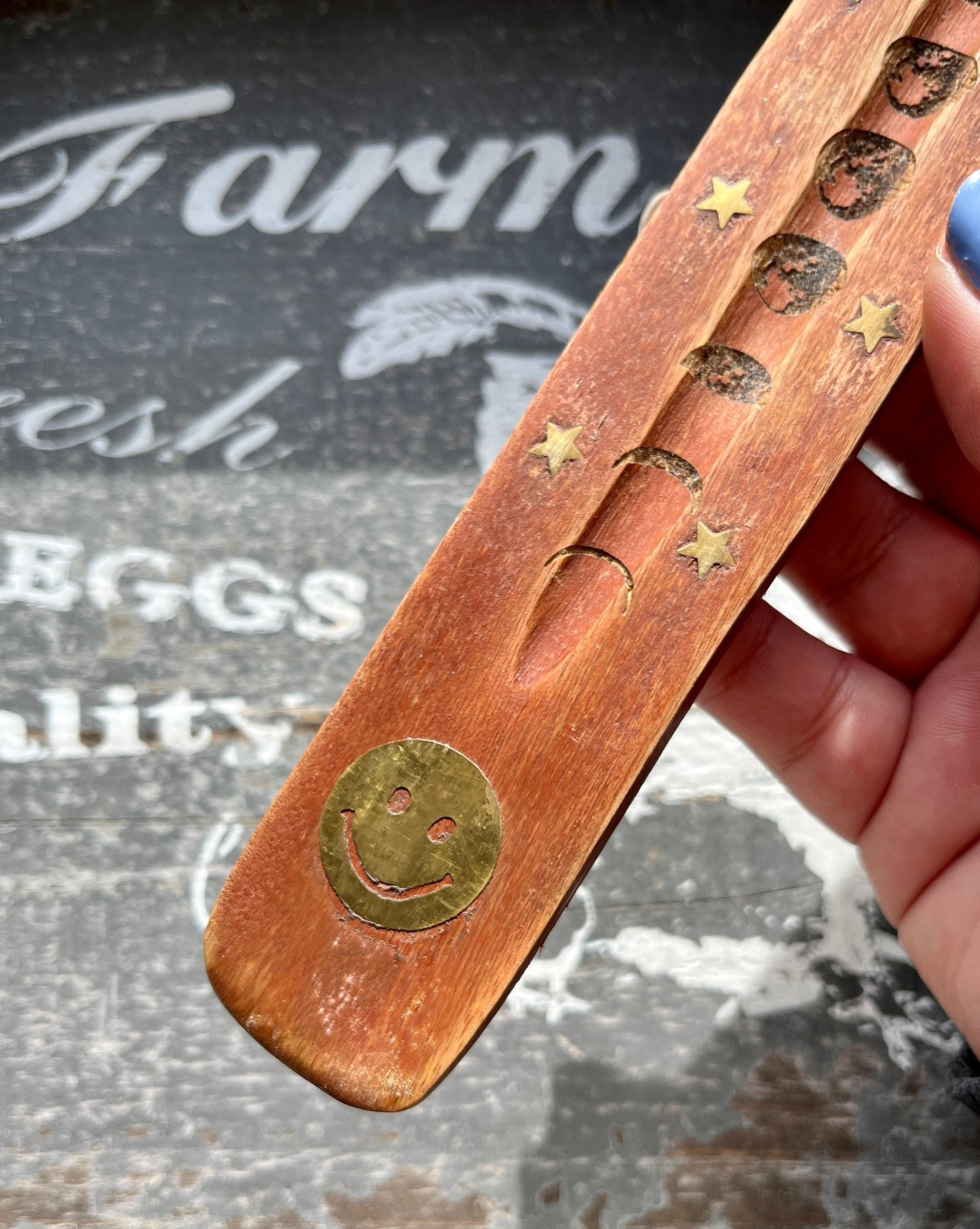 Wood Incense Burner for Incense sticks!